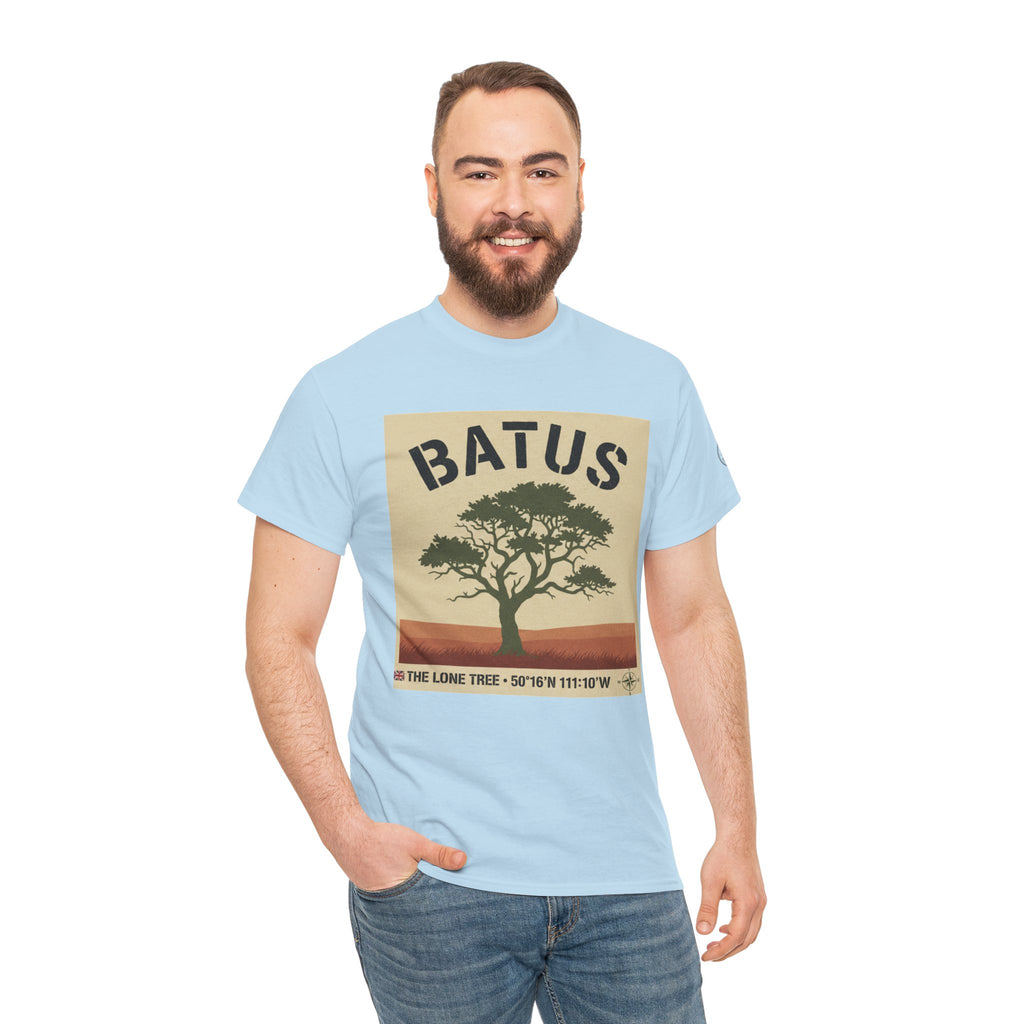 Batus Lone Tree T-Shirt — Vintage Safari Tree Graphic Tee