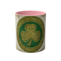 Celtic Shamrock Coffee Mug – Two-Tone 11oz St. Patrick’s Day Mug