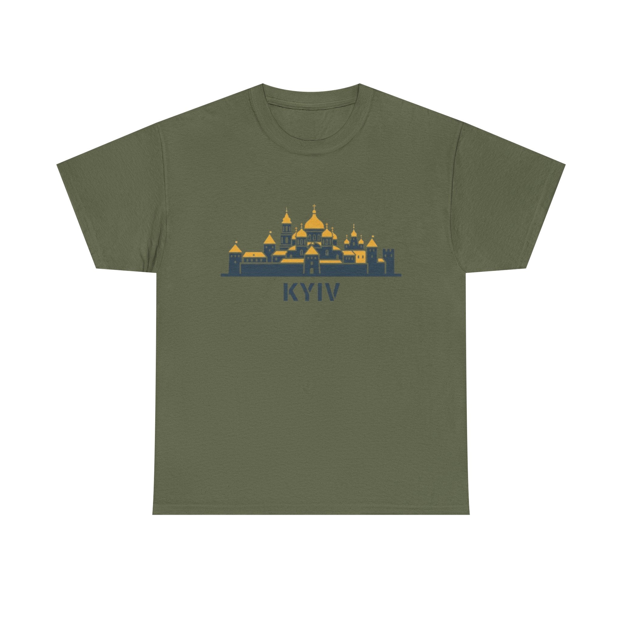 Kyiv Skyline Tee — Ukrainian Cityscape Graphic T-Shirt