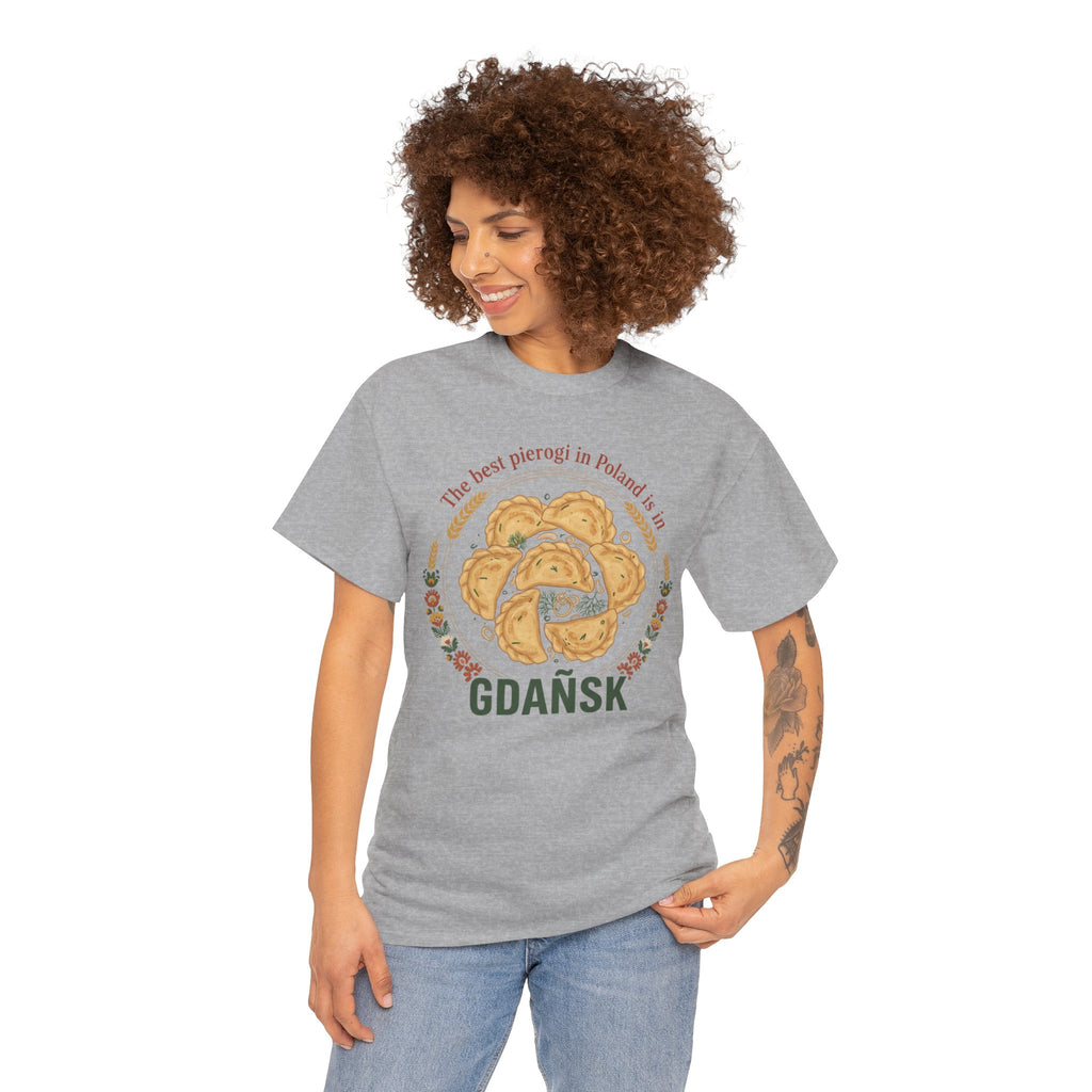 Gdańsk Pierogi T-Shirt — "The best pierogi in Poland" Travel Souvenir Tee