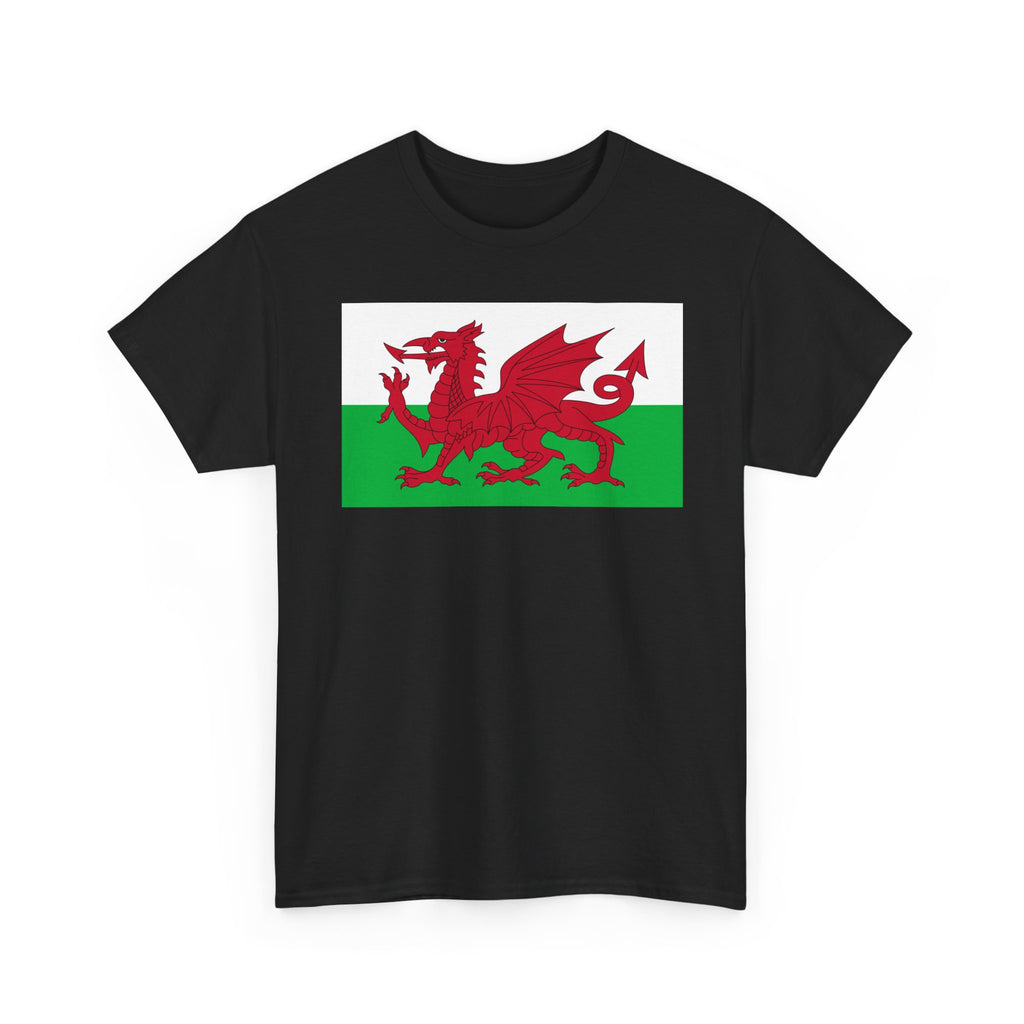 Welsh Dragon T‑Shirt — Cymru Red Dragon Flag Tee