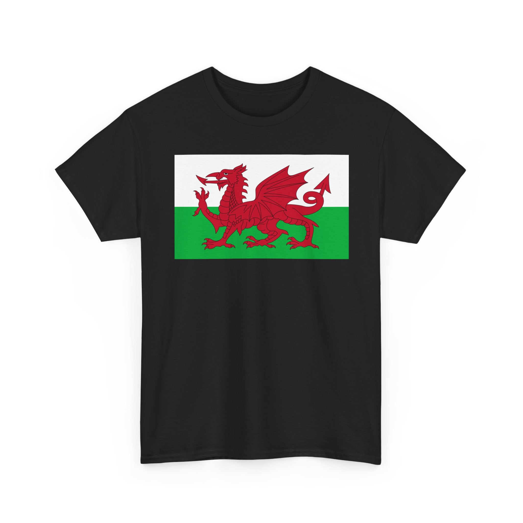 Welsh Dragon T‑Shirt — Cymru Red Dragon Flag Tee