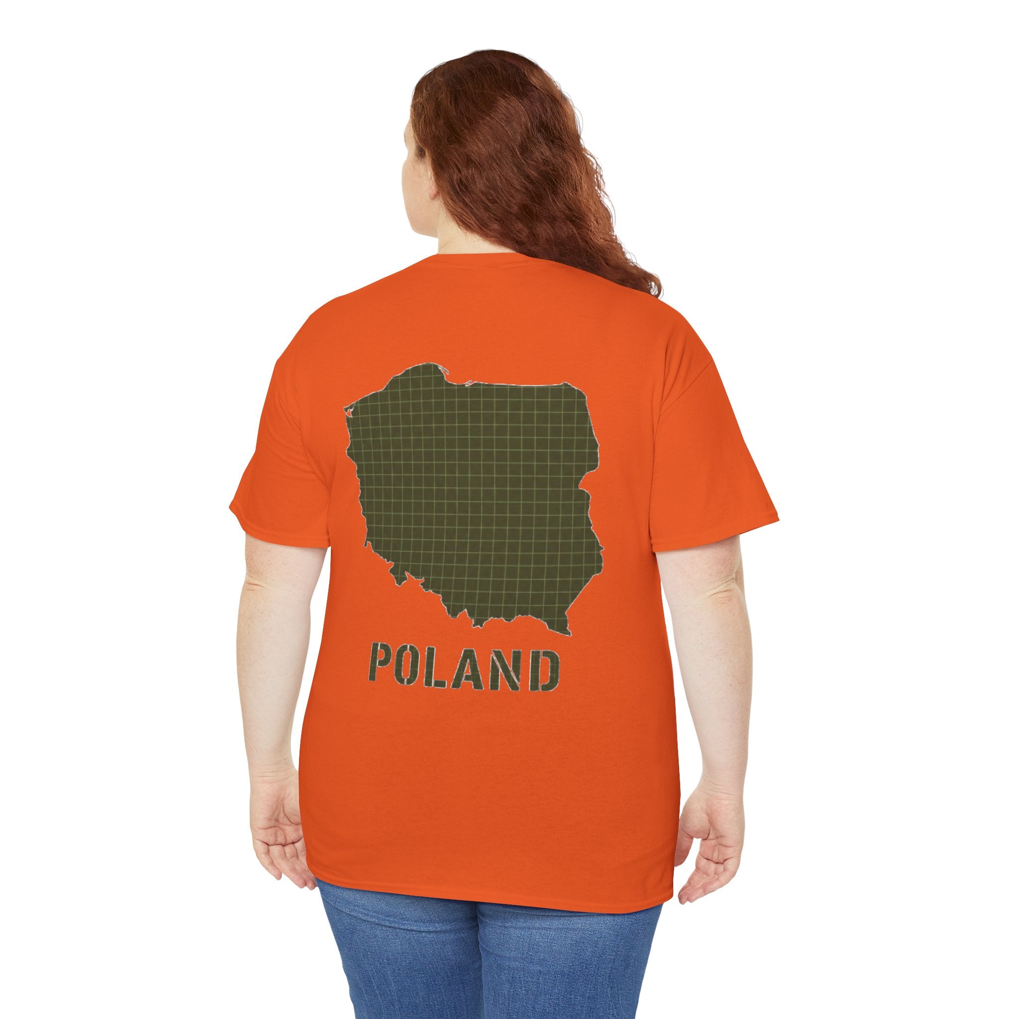 Poland Map T-Shirt — Gallus Logo Military-Style Polish Pride Tee