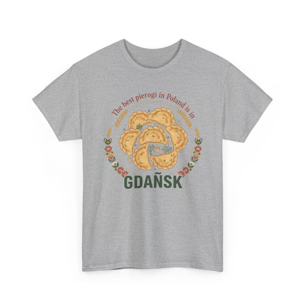 Gdańsk Pierogi T-Shirt — "The best pierogi in Poland" Travel Souvenir Tee