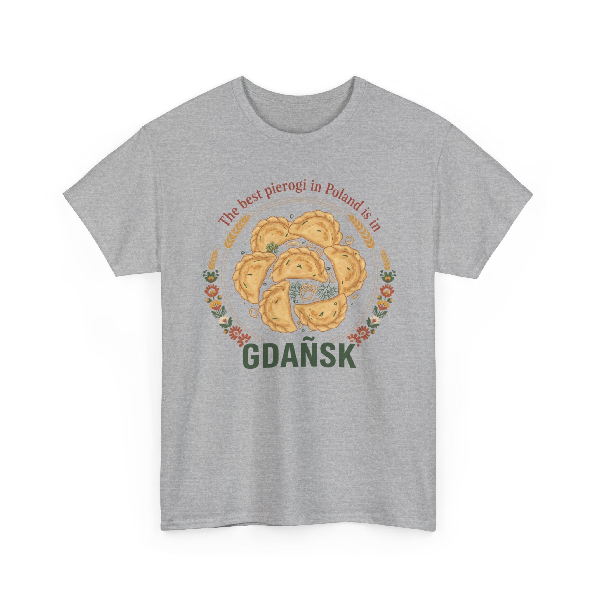 Gdańsk Pierogi T-Shirt — "The best pierogi in Poland" Travel Souvenir Tee