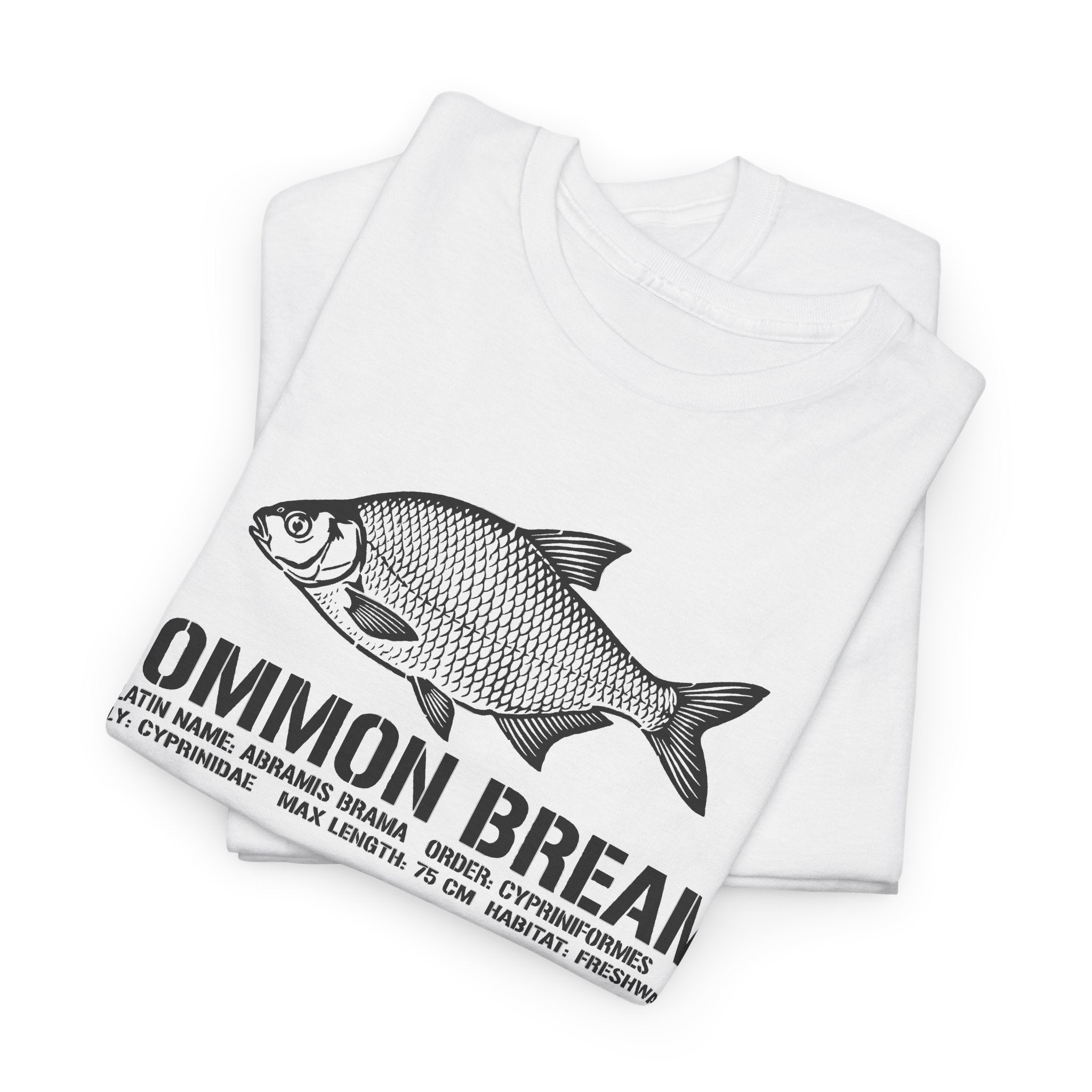 Common Bream Fishing Tee — Vintage Fish Illustration T-Shirt
