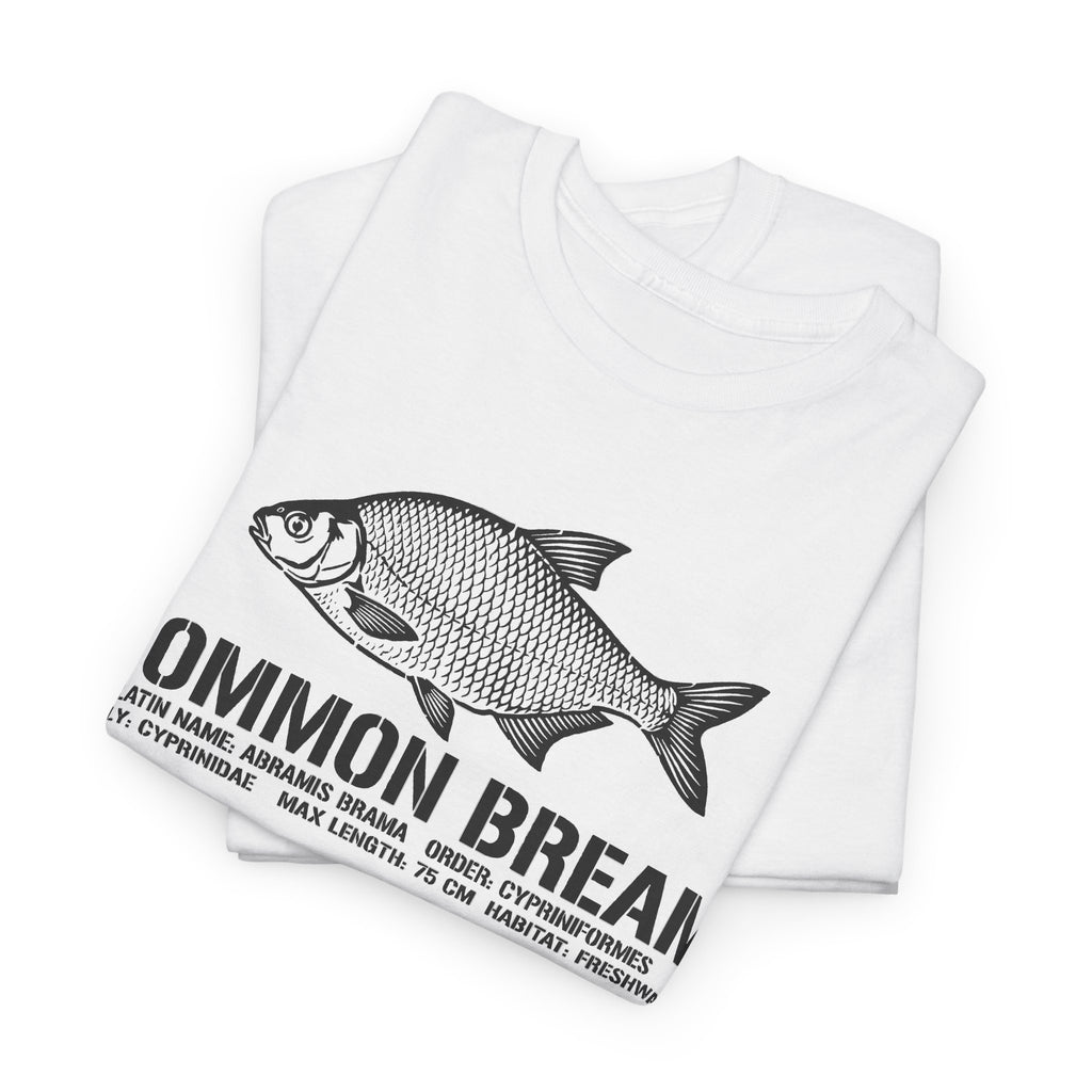 Common Bream Fishing Tee — Vintage Fish Illustration T-Shirt