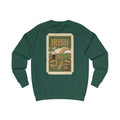 Irish Vintage Poster Sweatshirt — Retro Shamrock & Rainbow St. Patrick’s Day Crewneck