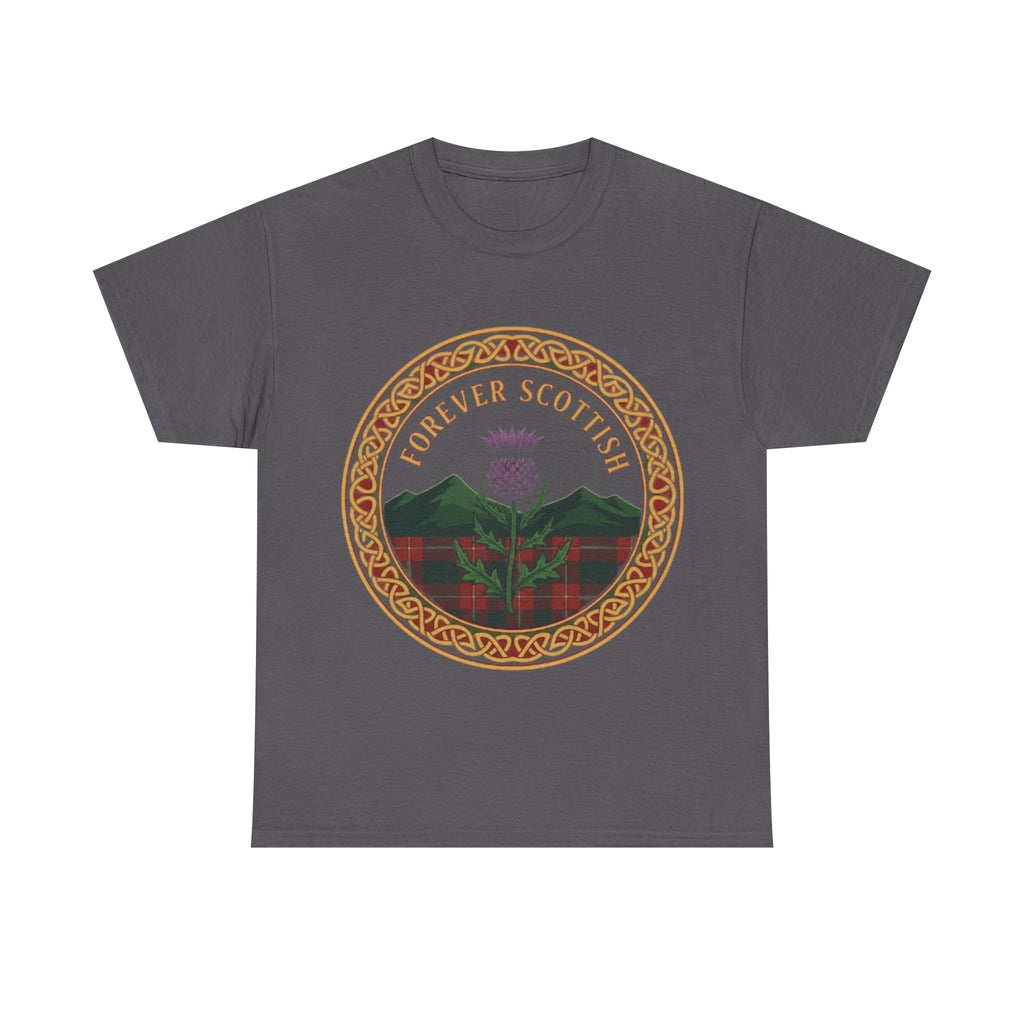 Scottish Thistle T‑Shirt - "Forever Scottish" Crest Tee
