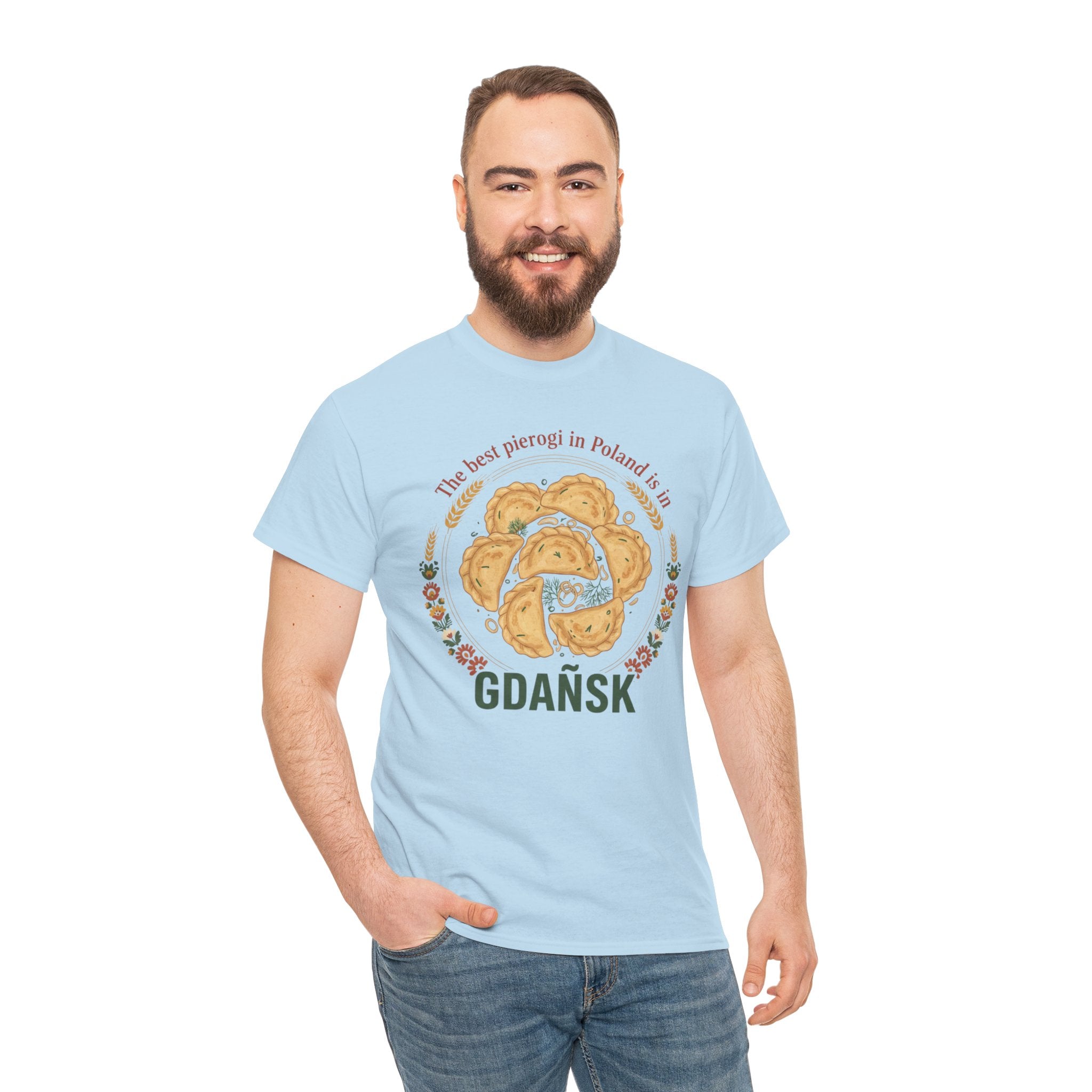 Gdańsk Pierogi T-Shirt — "The best pierogi in Poland" Travel Souvenir Tee