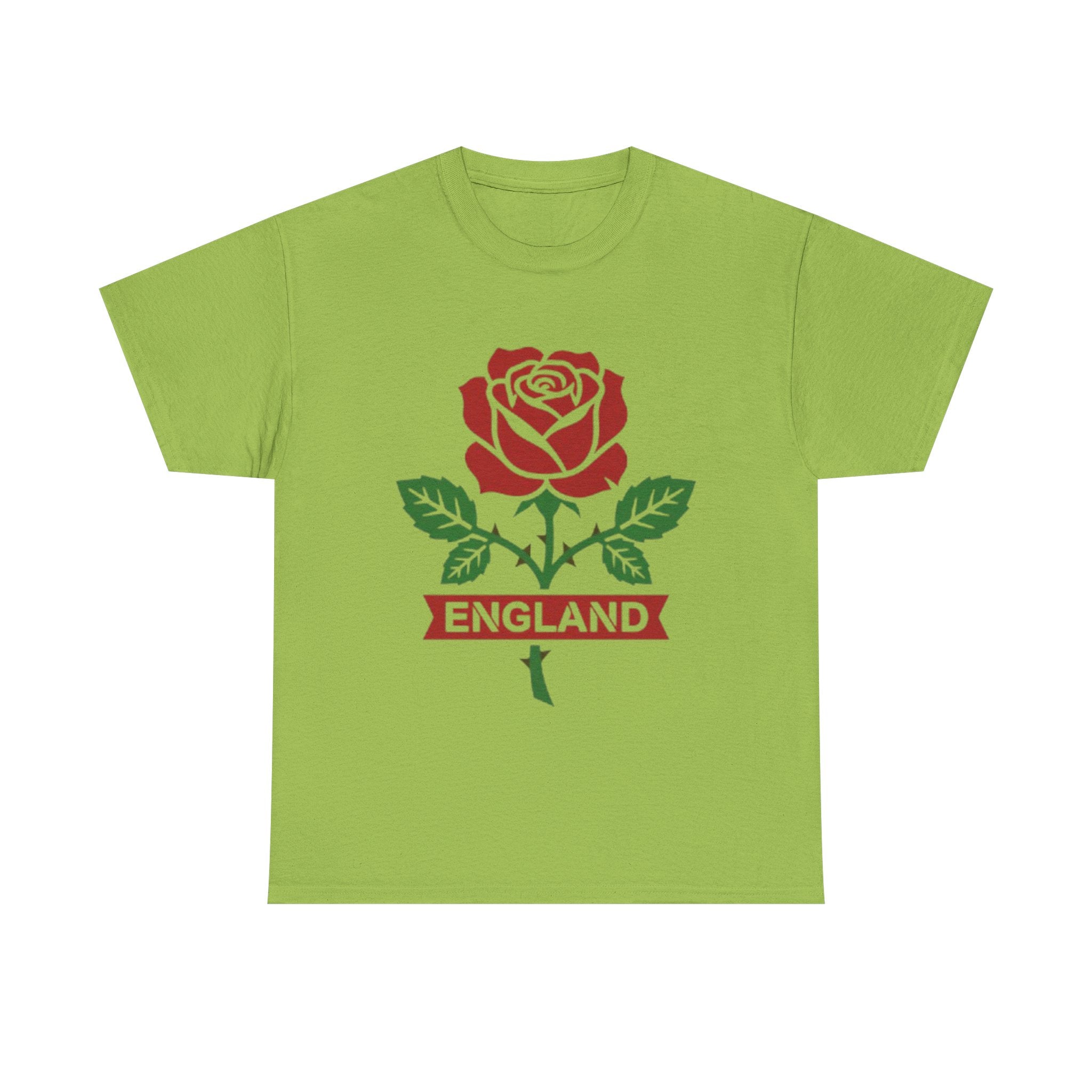 England Rose T-Shirt – Vintage Red Rose England Tee