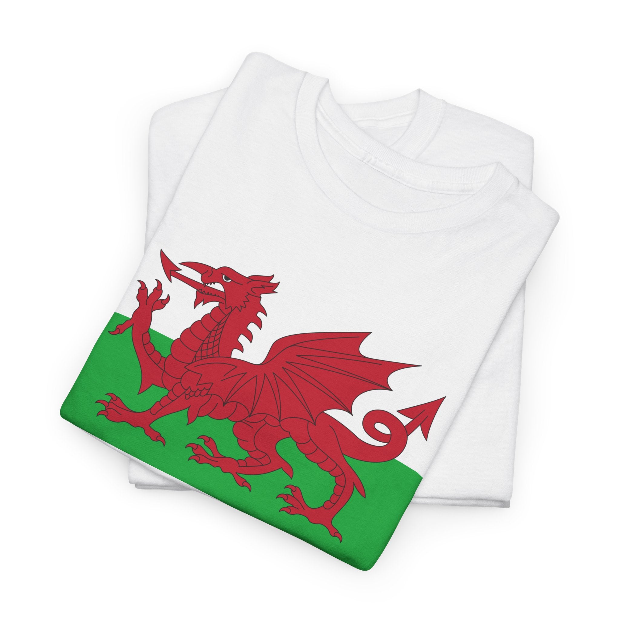 Welsh Dragon T‑Shirt — Cymru Red Dragon Flag Tee