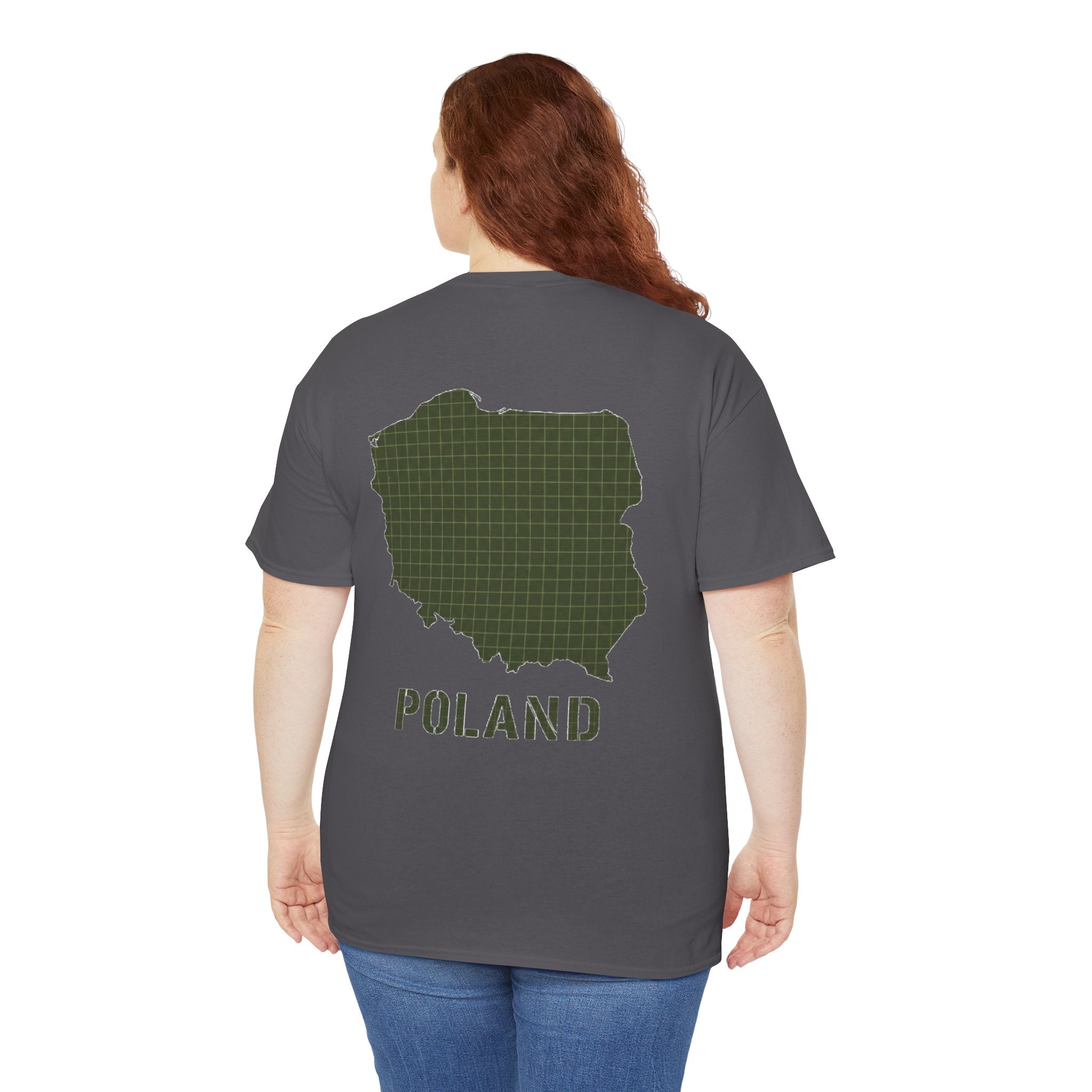 Poland Map T-Shirt — Gallus Logo Military-Style Polish Pride Tee