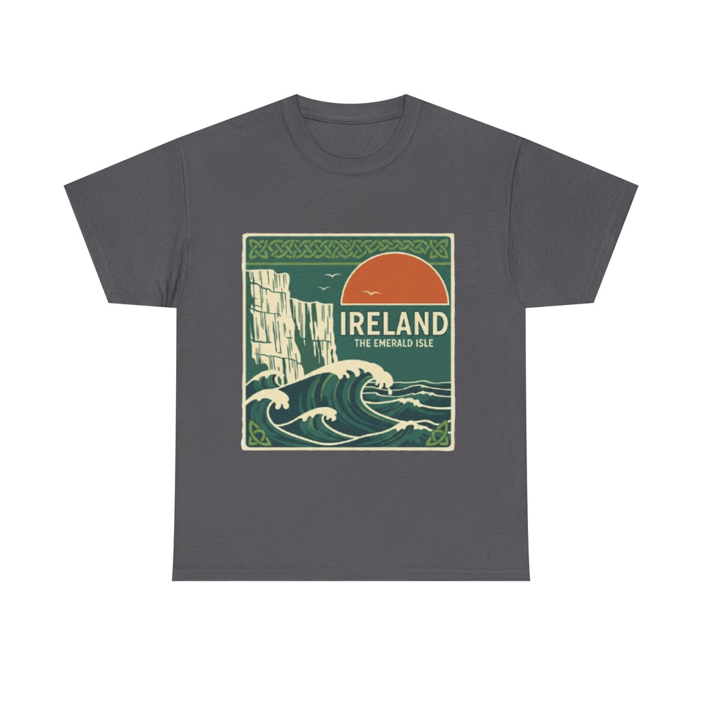 Ireland Vintage Travel Tee — 'Ireland The Emerald Isle' Graphic T‑Shirt