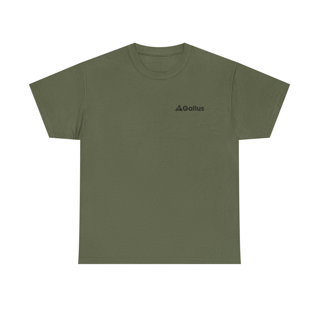 Out of Office Scenic Tee — Vintage Postcard Nature Graphic T-Shirt