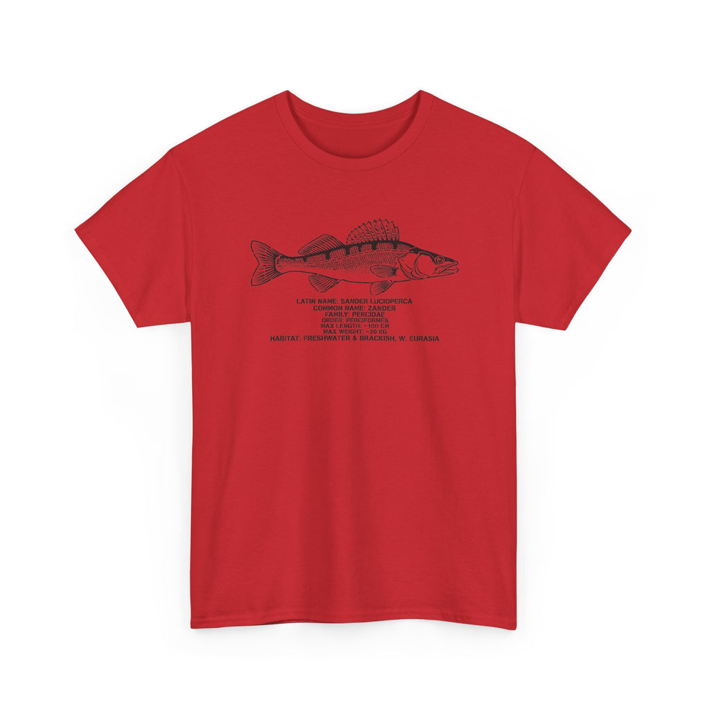 Walleye Fish (Zander) Illustration Tee | Fishing T-Shirt