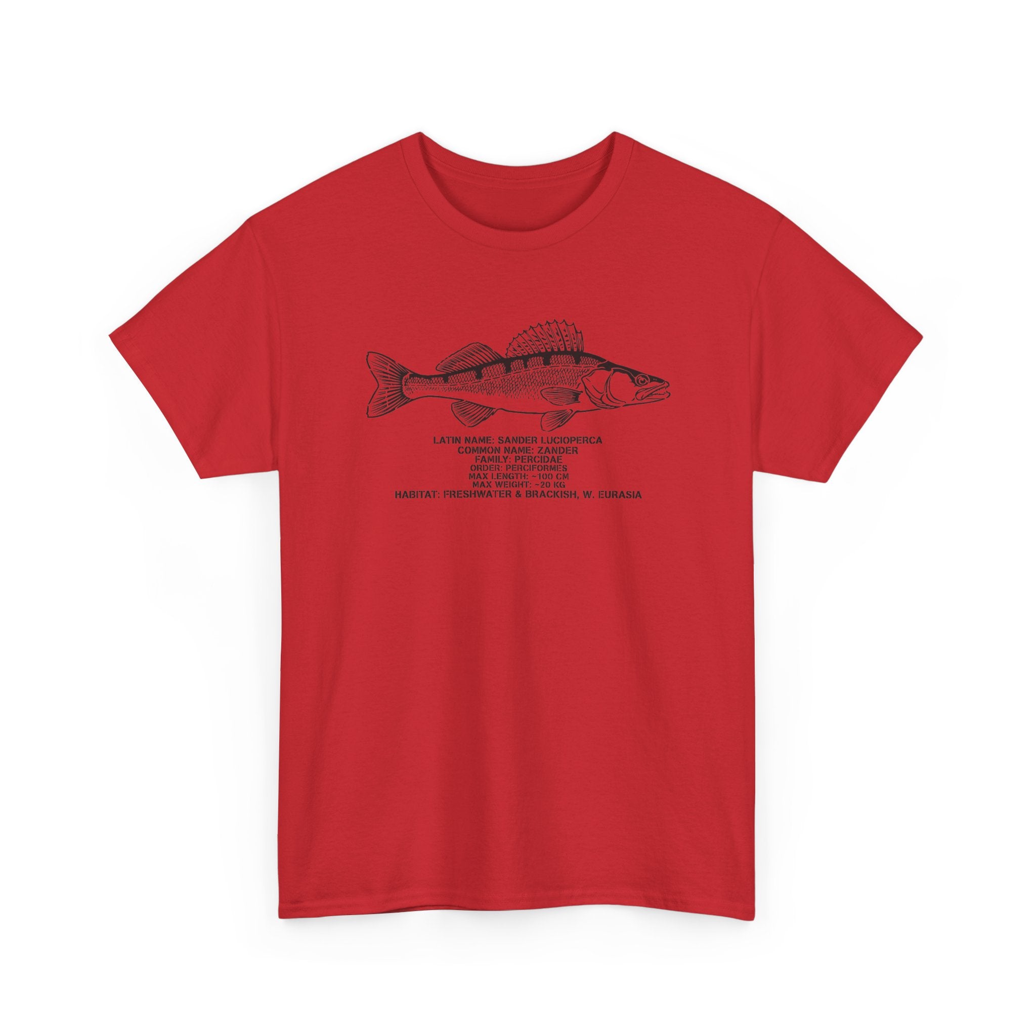 Walleye Fish (Zander) Illustration Tee | Fishing T-Shirt