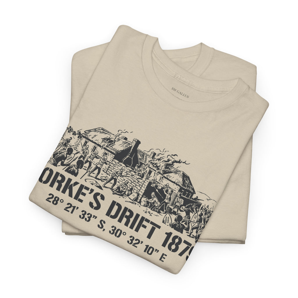 Rorke's Drift 1879 Tee | Historical Battle Illustration