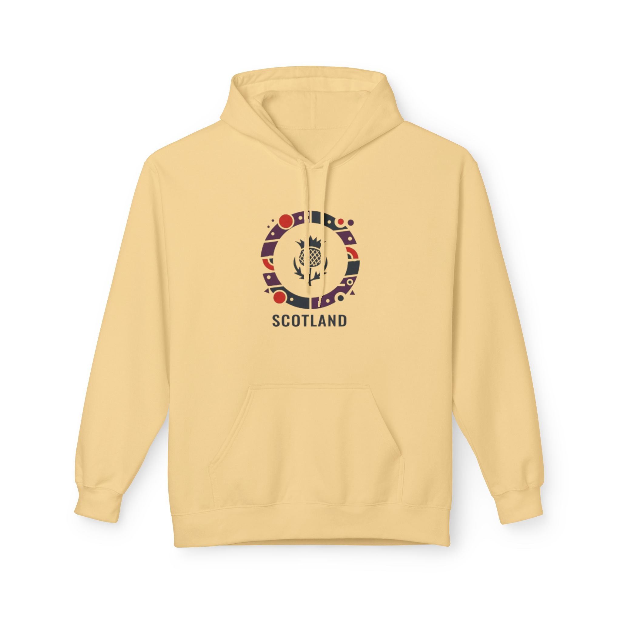 Scotland Crest Hoodie — Modern Celtic Emblem Travel & Pride Pullover
