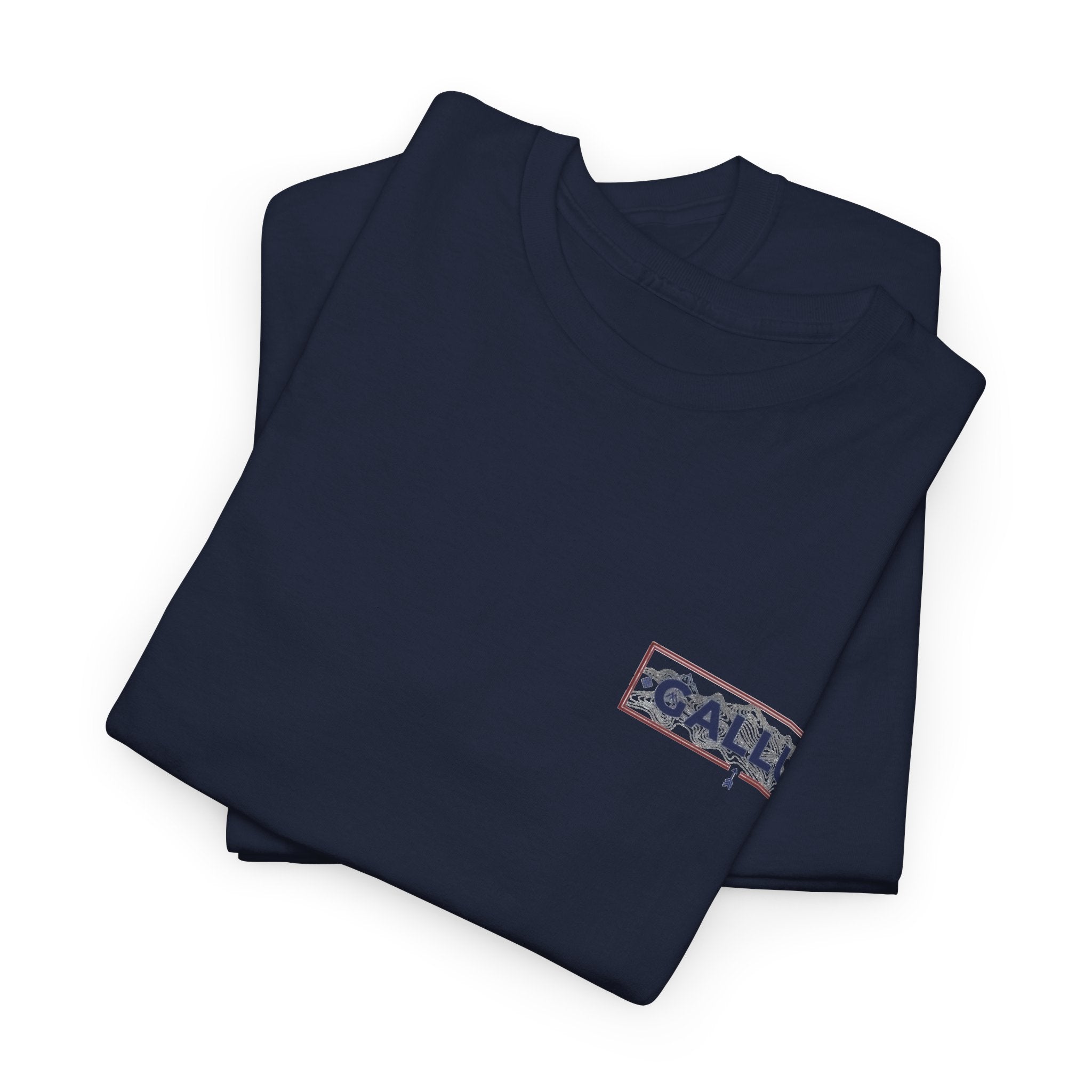 Gallus Logo Tee — Minimal Chest Patch White T-Shirt