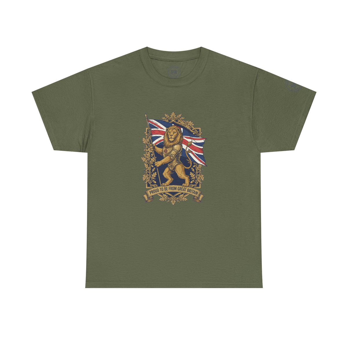 British Lion T-Shirt — Union Jack Heraldic Crest Tee — product image 7