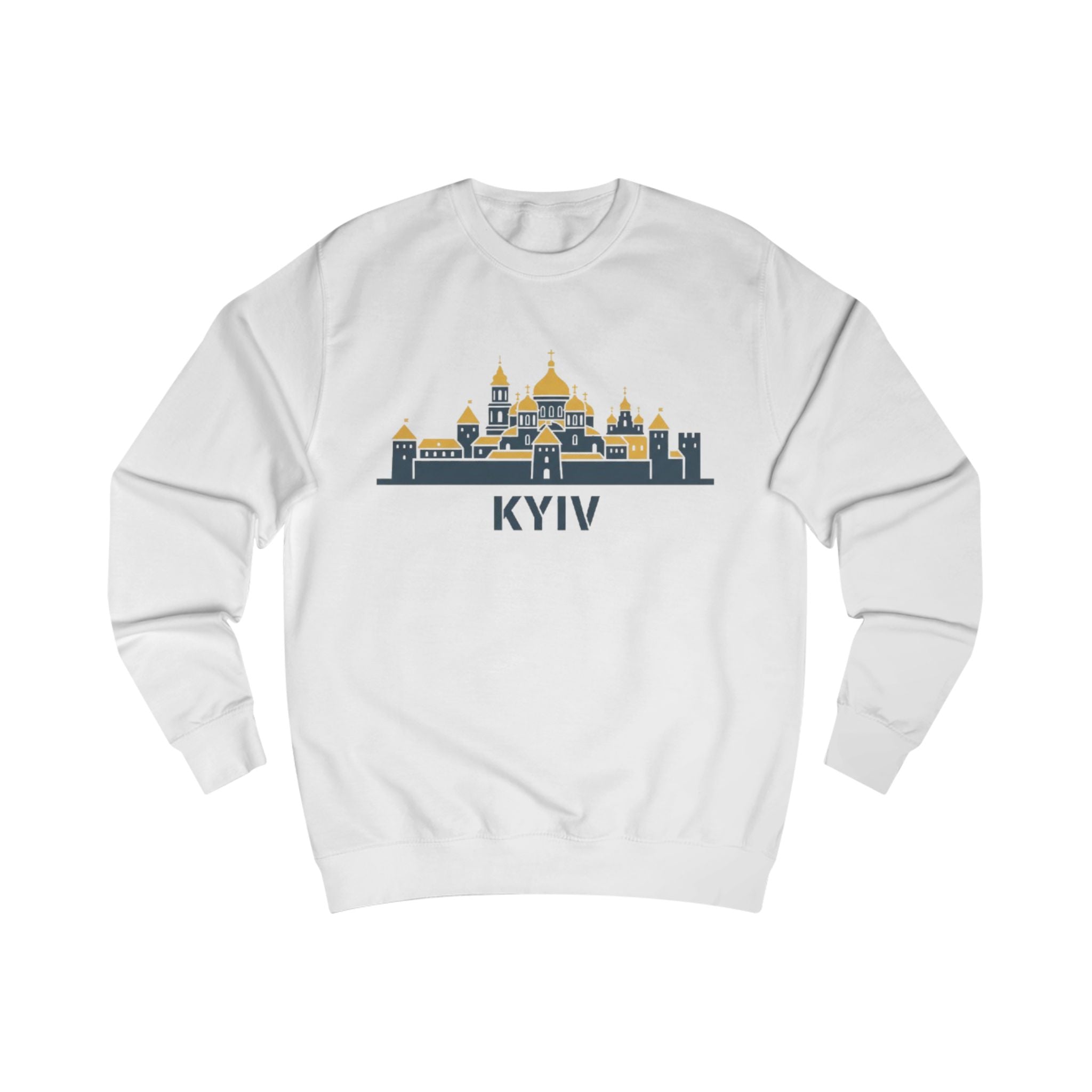 Kyiv Skyline Sweatshirt — Ukraine Cityscape Crewneck