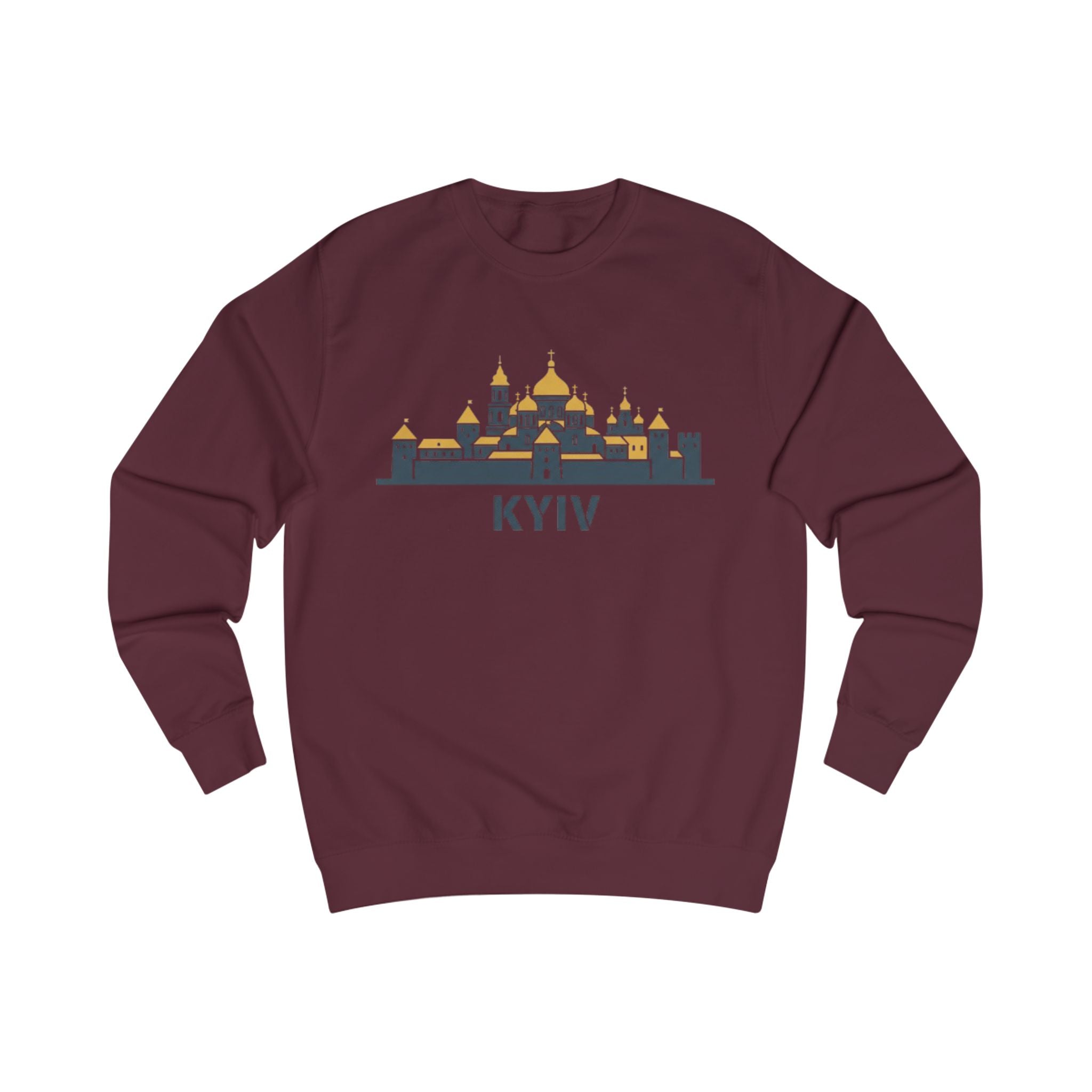 Kyiv Skyline Sweatshirt — Ukraine Cityscape Crewneck