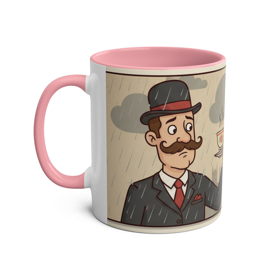 Two-Tone Coffee Mugs, 11oz