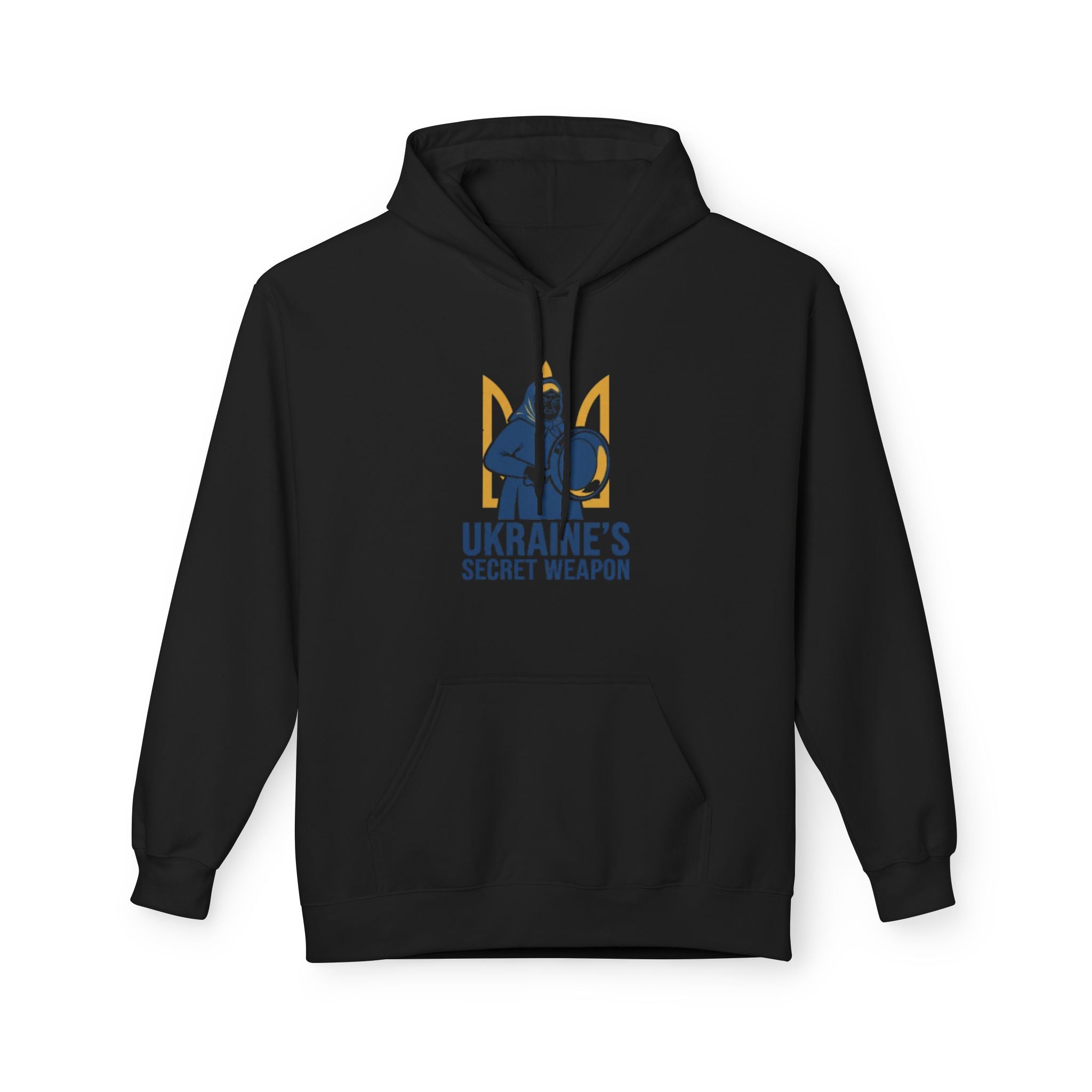 Hoodie — "Ukraine's Secret Weapon" Trident Design