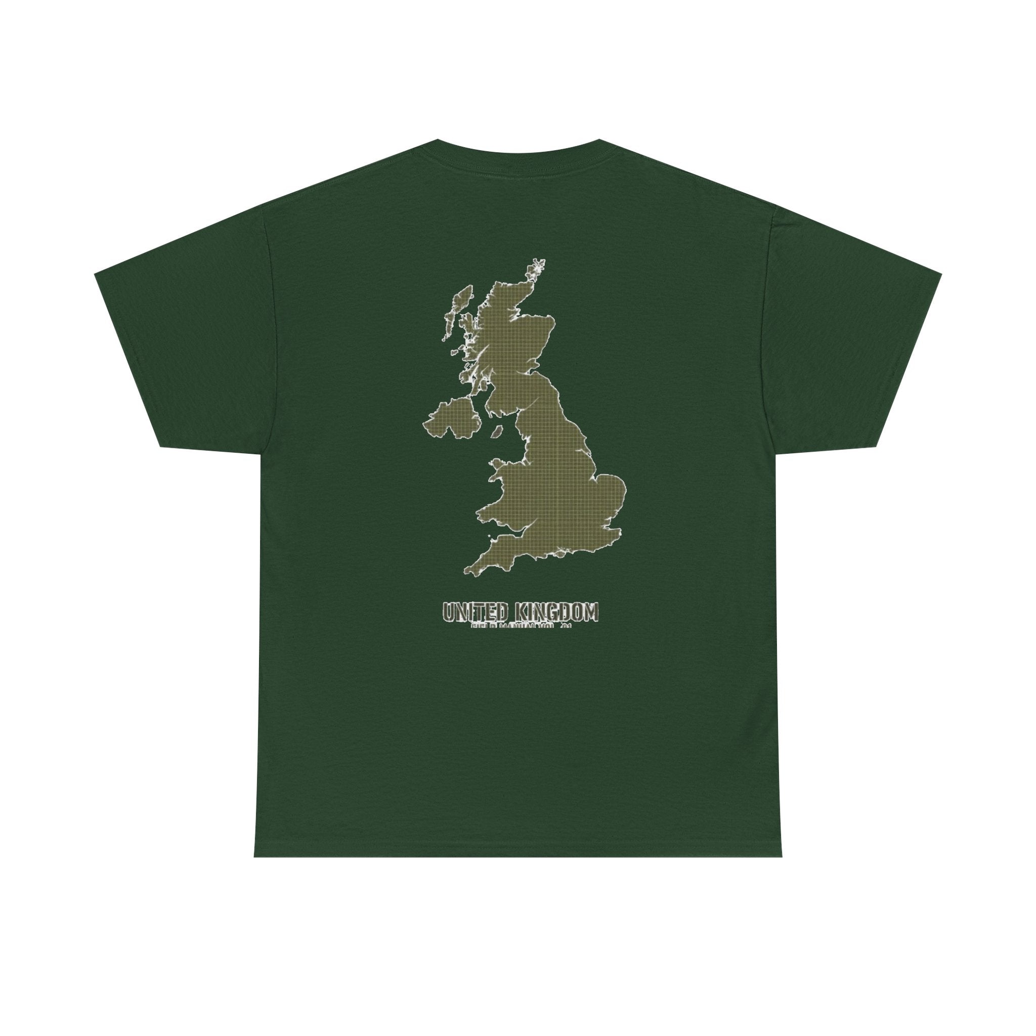 United Kingdom Map T-Shirt — Minimal UK Outline Tee
