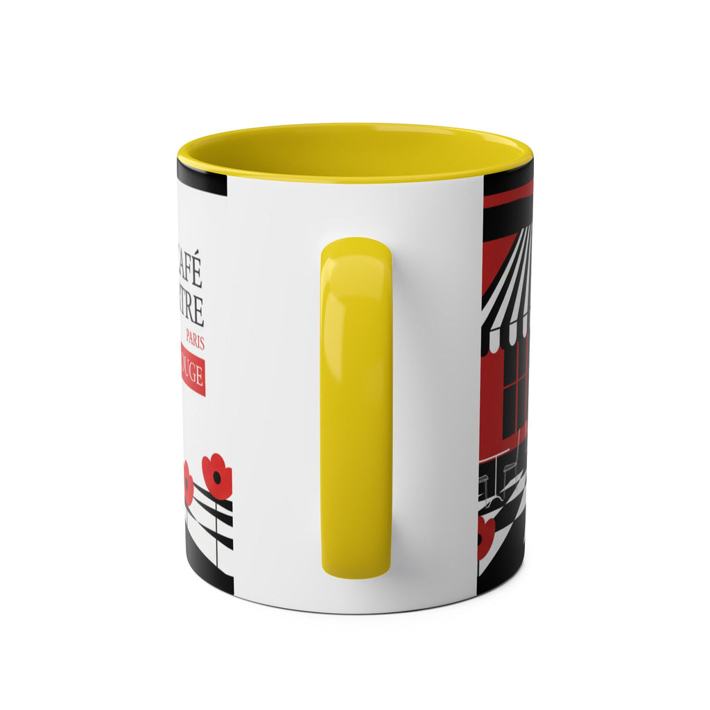 Two-Tone Coffee Mugs, 11oz
