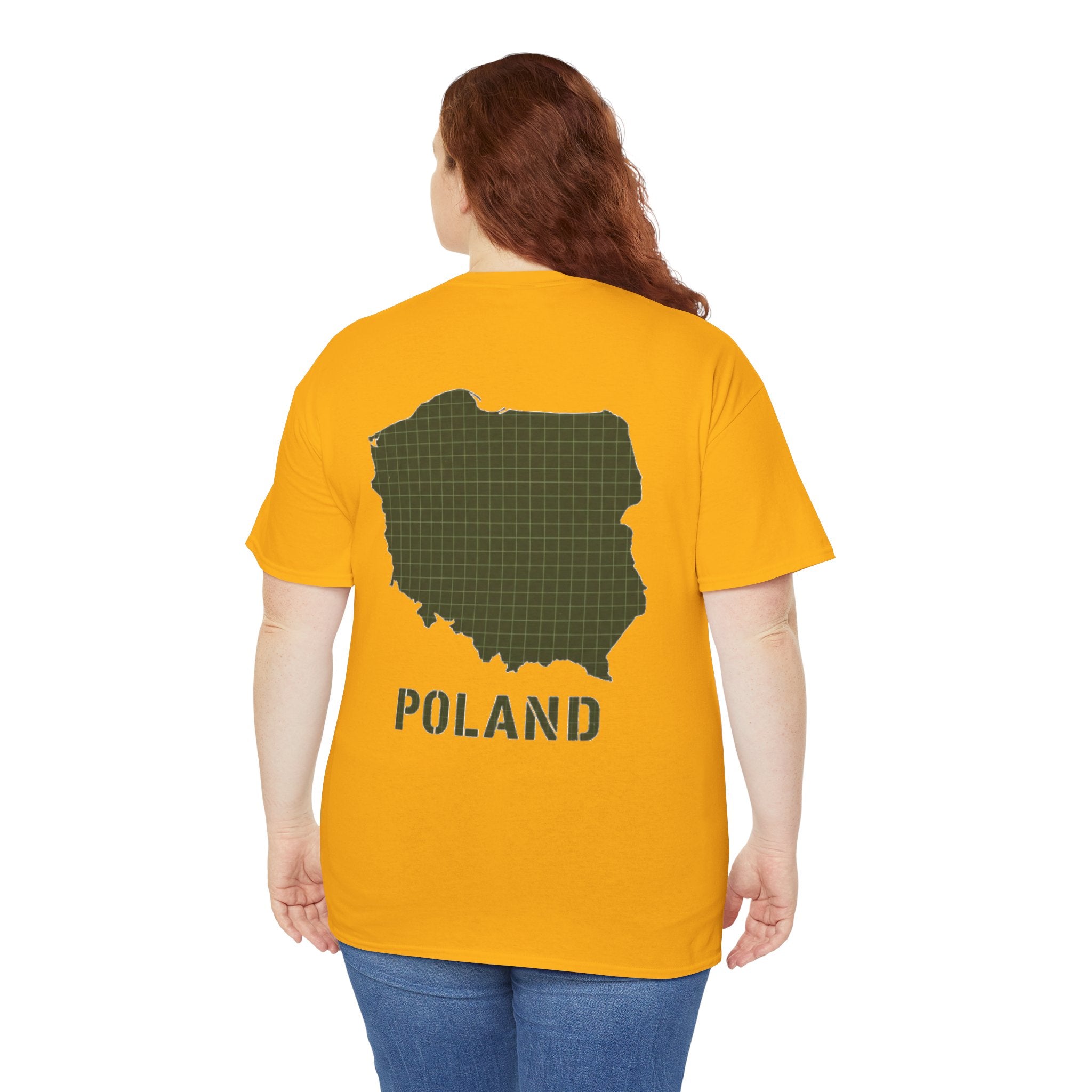 Poland Map T-Shirt — Gallus Logo Military-Style Polish Pride Tee