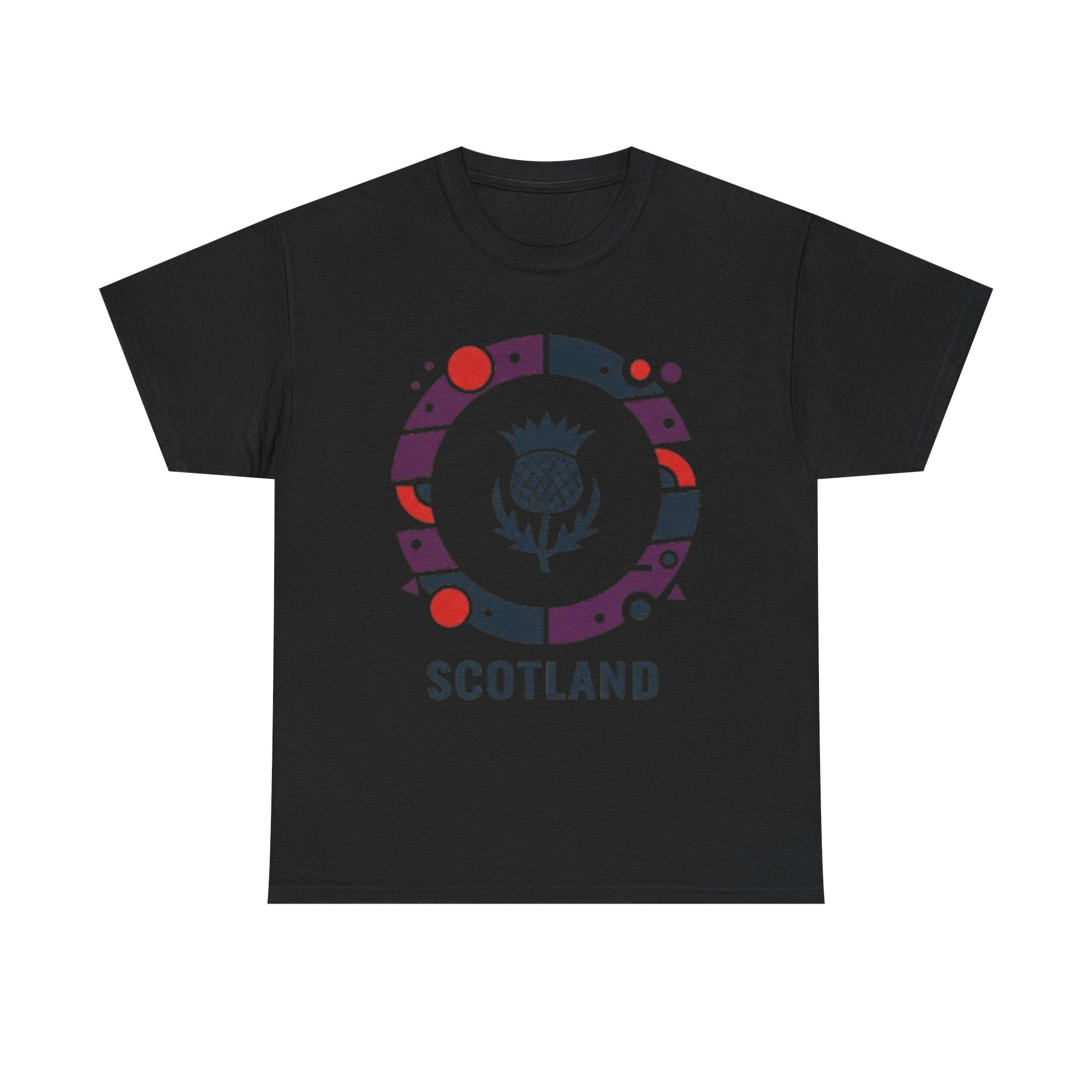 Scotland Thistle Graphic Tee — Scottish Pride Casual T‑Shirt
