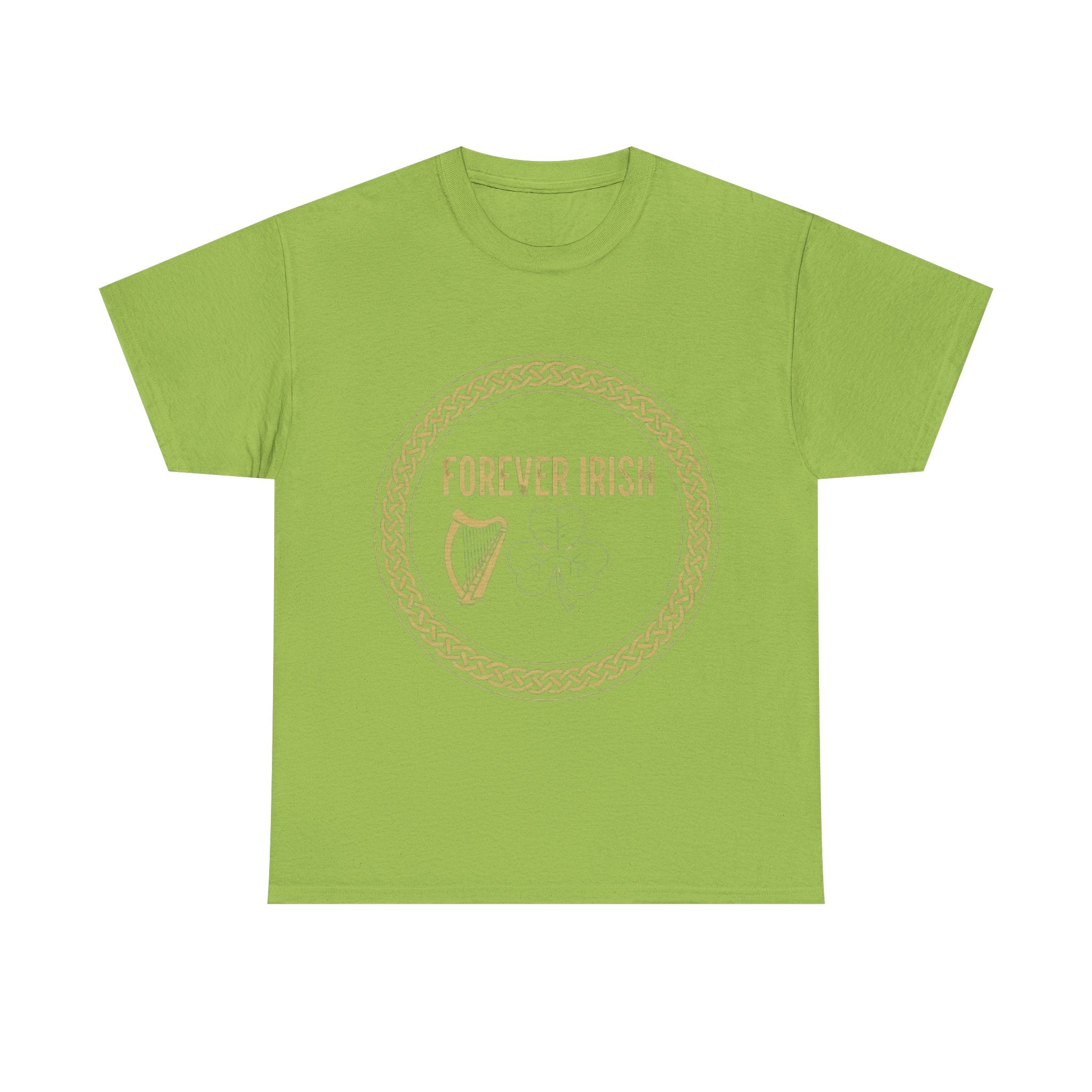 Forever Irish T‑Shirt - "Forever Irish" Shamrock & Harp St. Patrick’s Day Tee