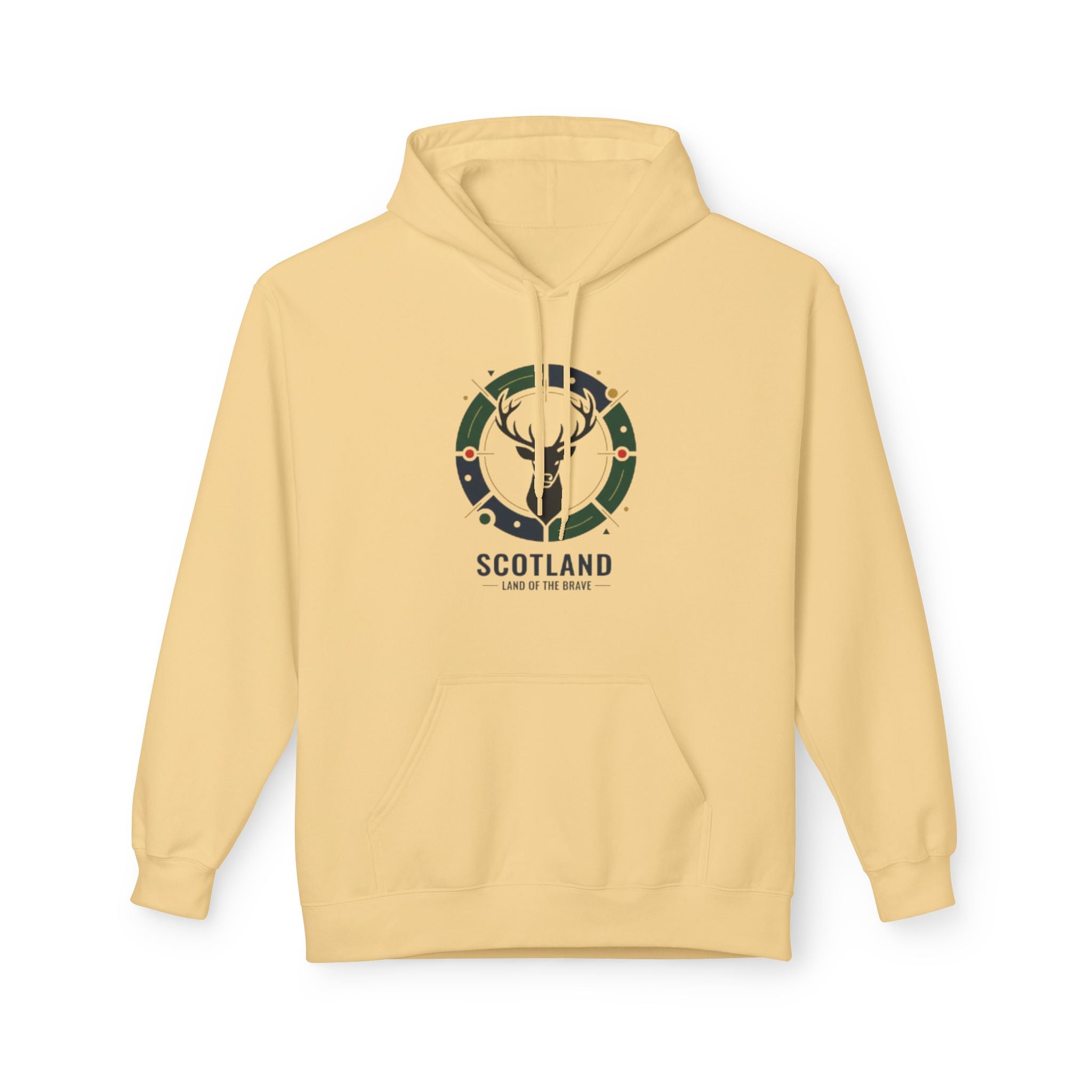 Scotland Stag Crest Hoodie – Scottish Pride Graphic Hoodie
