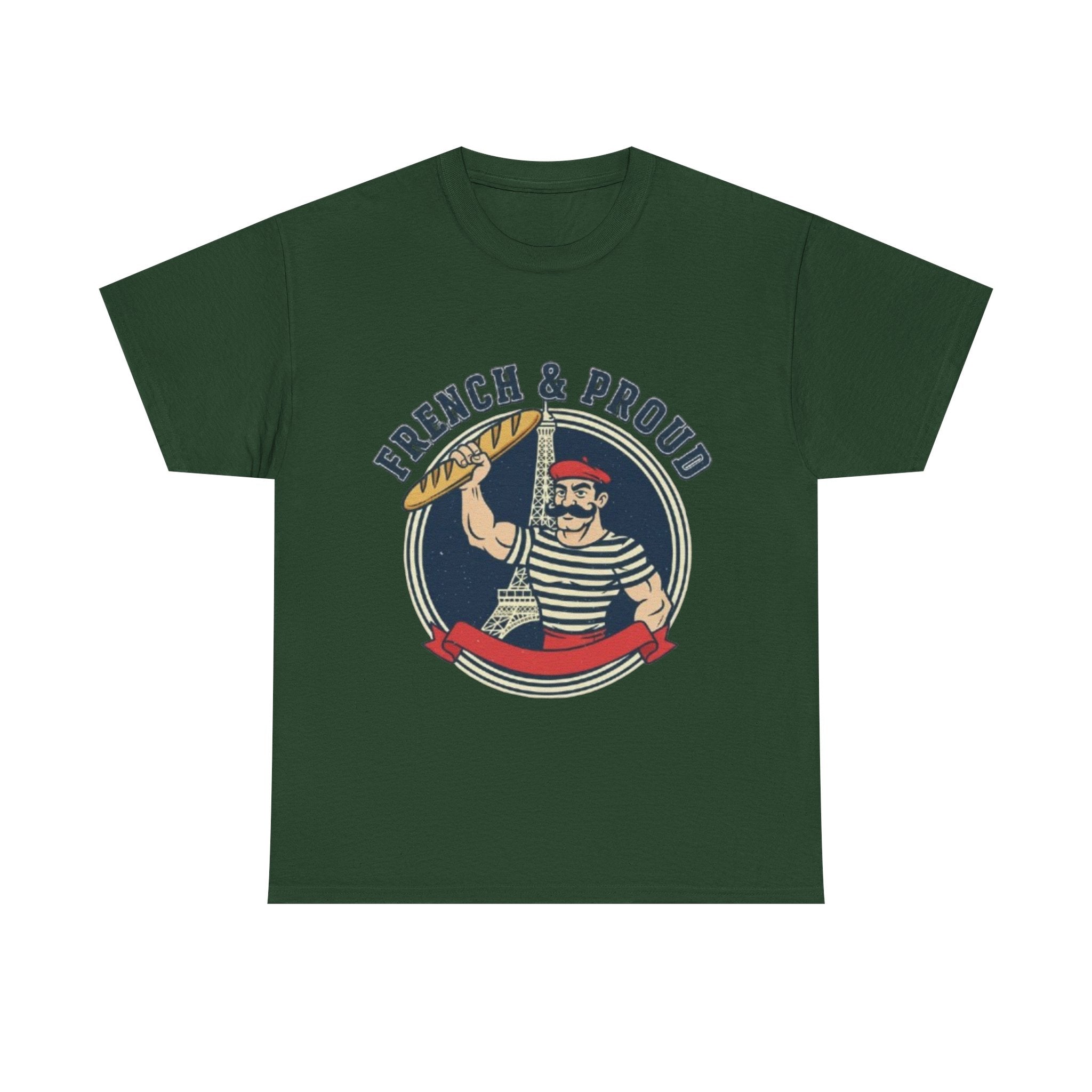 French & Proud T-Shirt — Retro French Sailor Graphic Tee