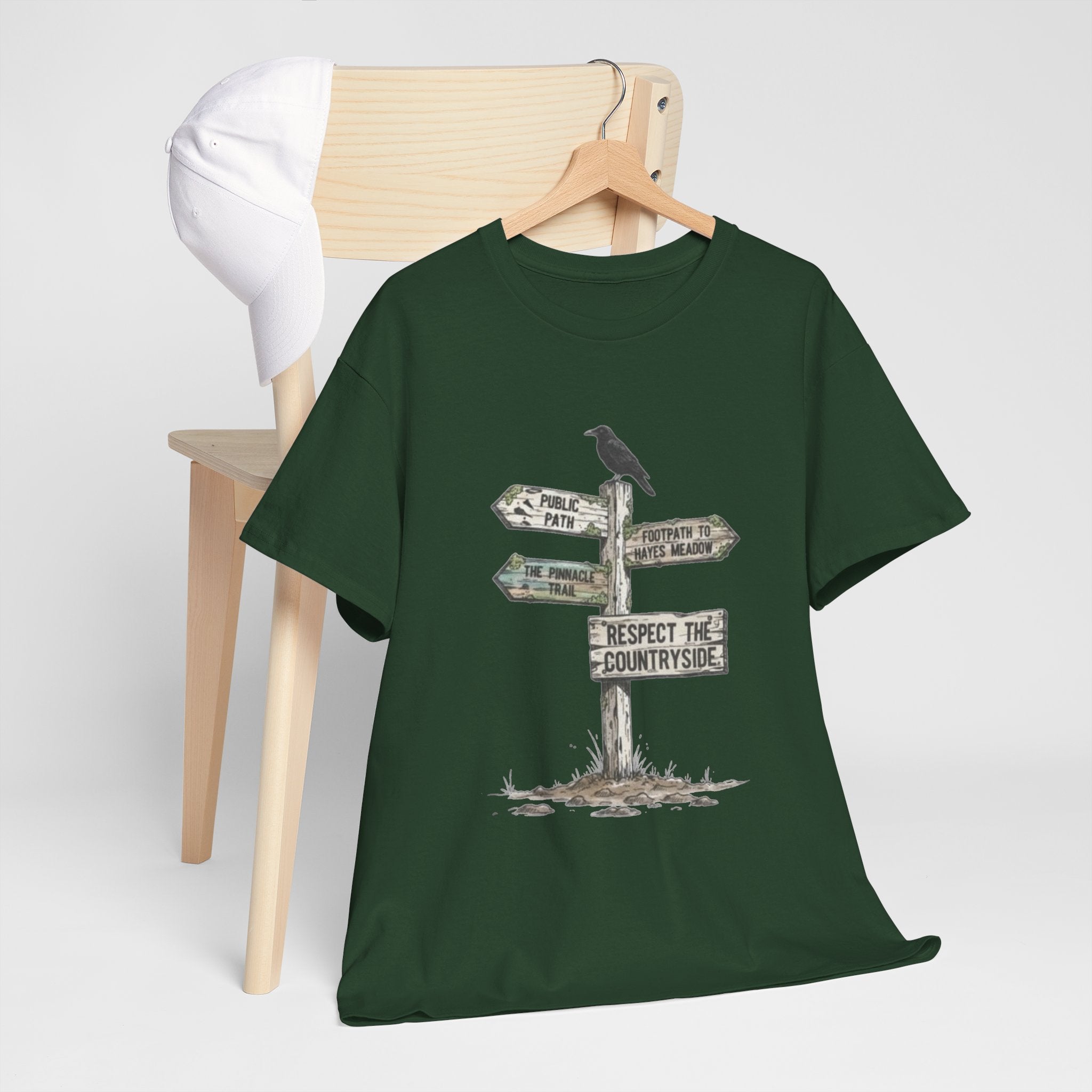 Respect the Countryside T-Shirt — Rural Heritage Graphic