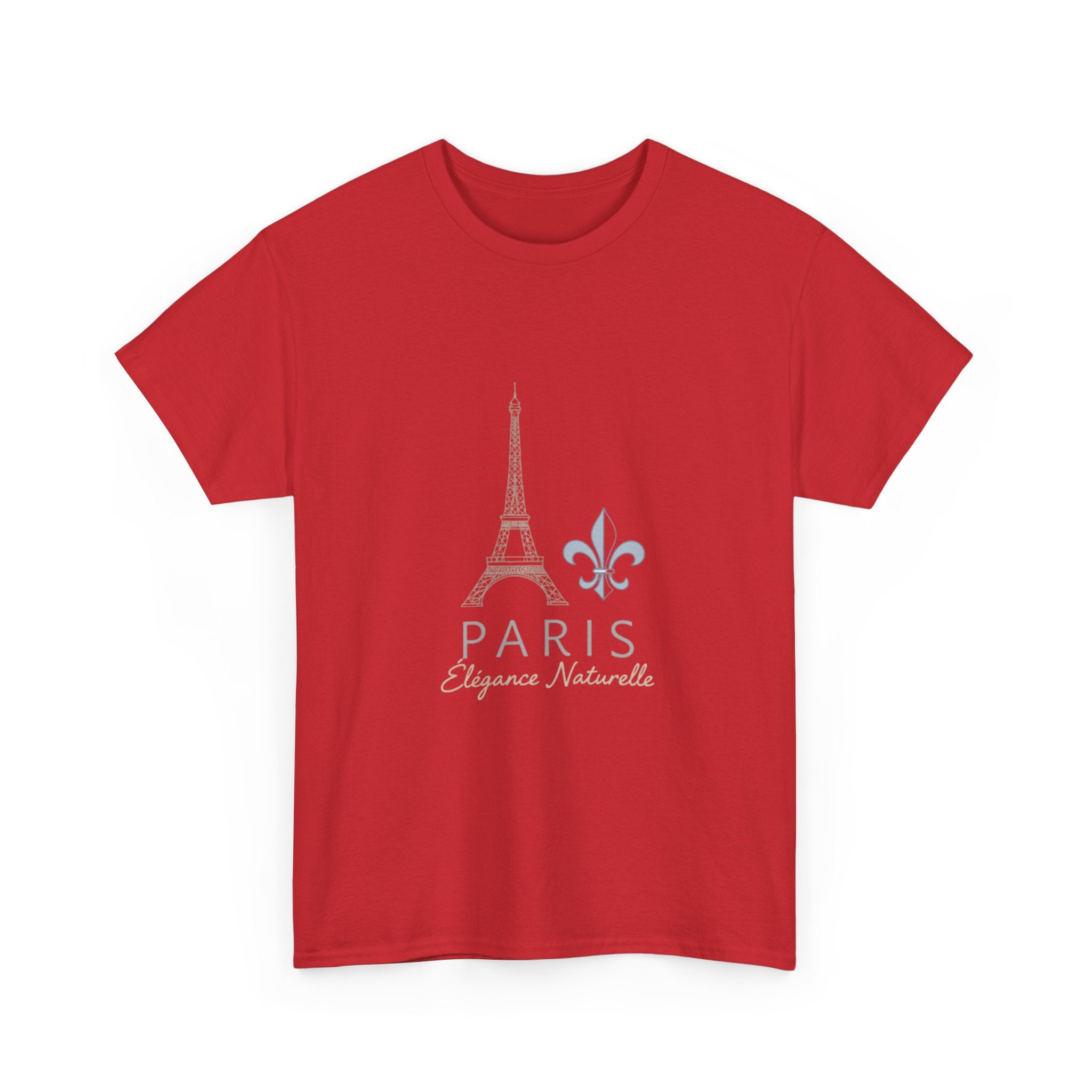 Paris Eiffel Tower Tee – 'Paris Élégance Naturelle' Graphic T-Shirt