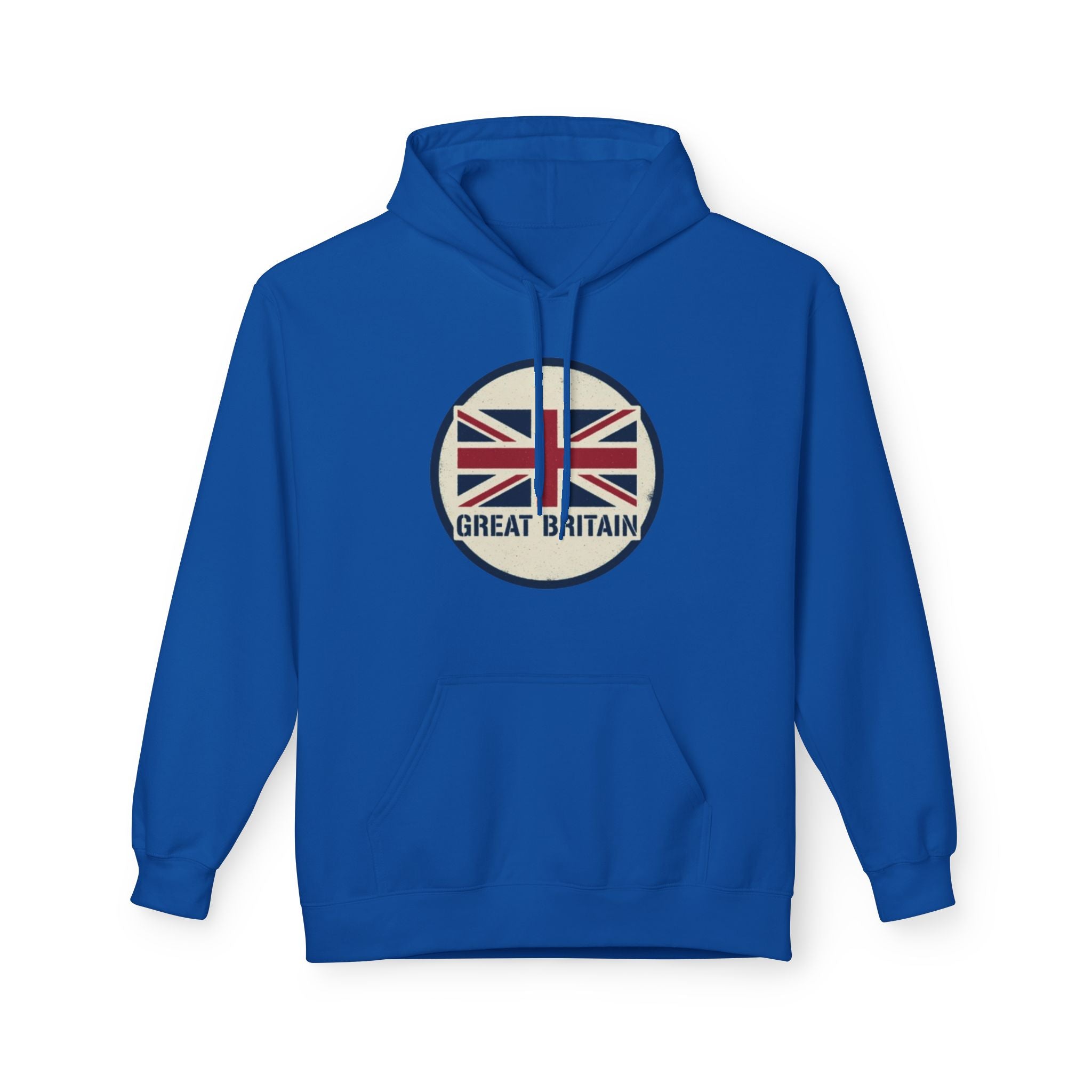 Great Britain Union Jack Hoodie — Vintage British Flag Pullover
