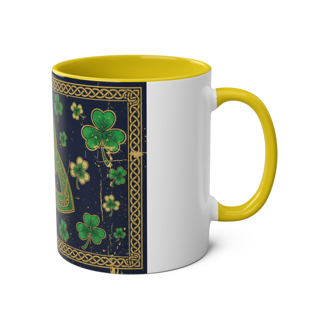 Celtic Trinity Knot Coffee Mug — Shamrock St. Patrick’s Day 11oz