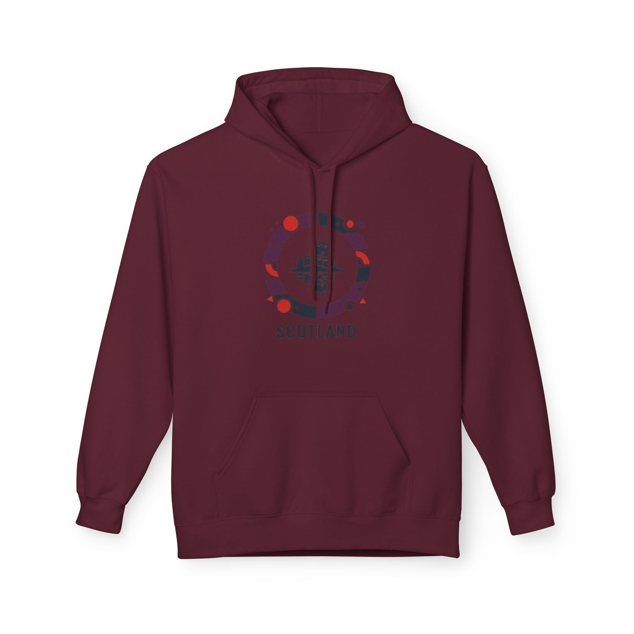 Scotland Crest Hoodie — Modern Scottish Travel Sweatshirt