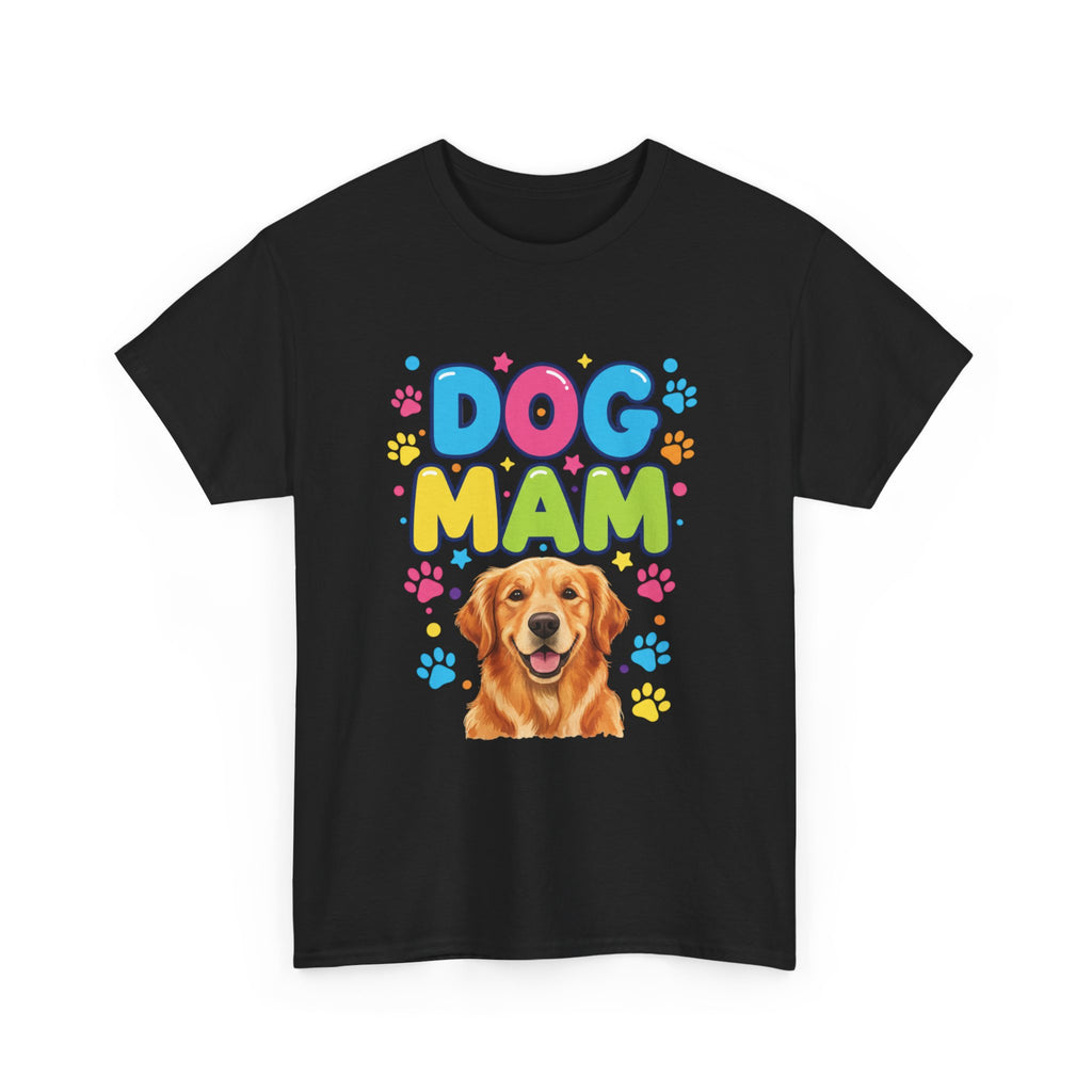 Dog Mam T-Shirt — Cute Colorful "Dog Mam" Graphic Tee for Dog Lovers