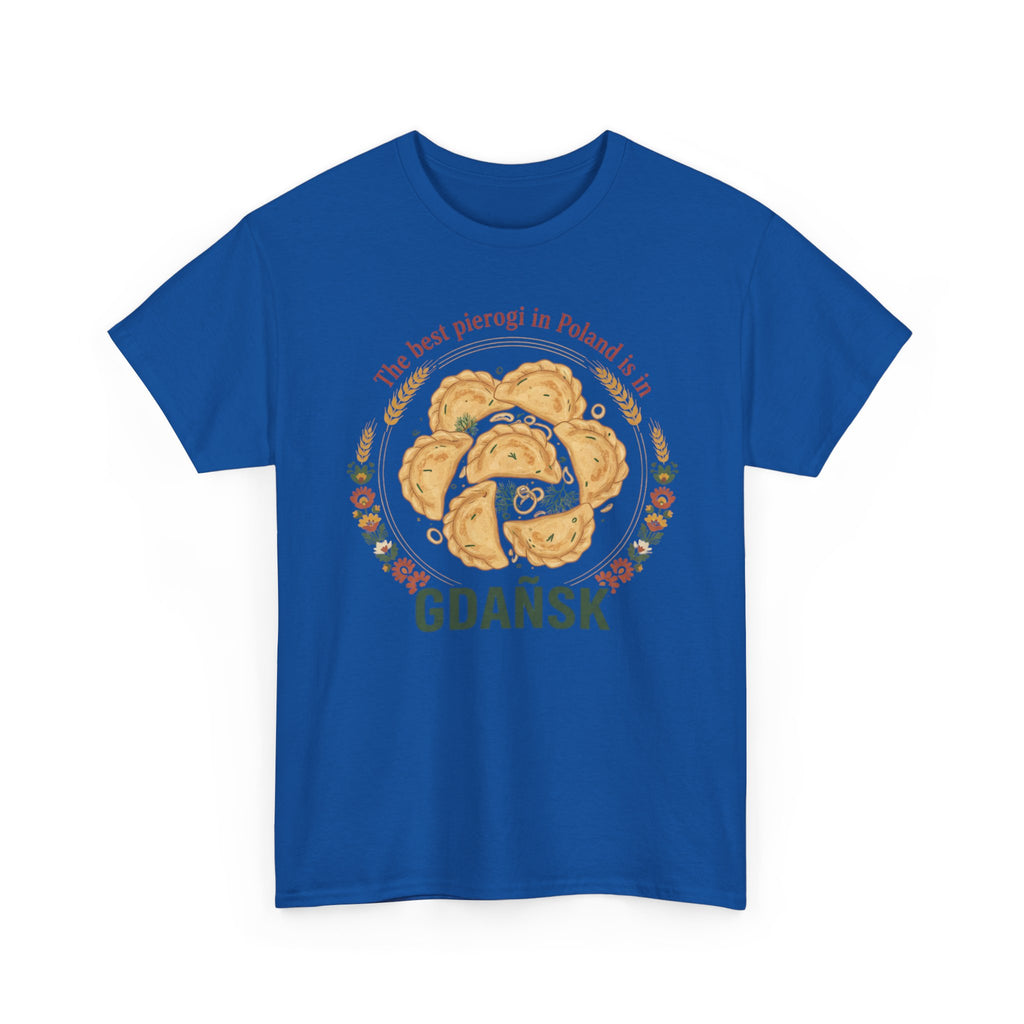 Gdańsk Pierogi T-Shirt — "The best pierogi in Poland" Travel Souvenir Tee