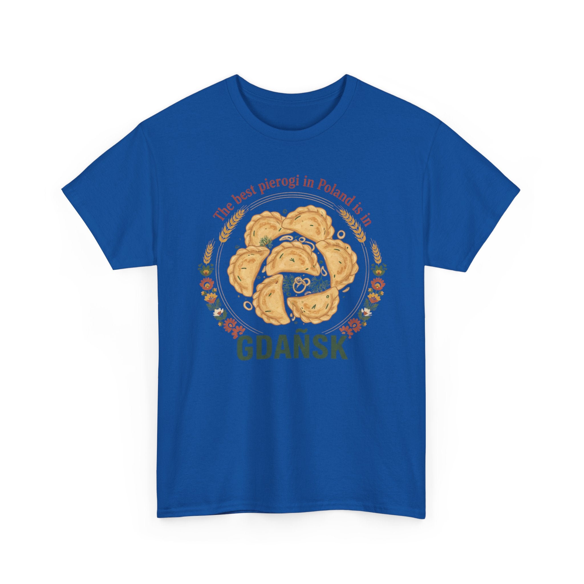 Gdańsk Pierogi T-Shirt — "The best pierogi in Poland" Travel Souvenir Tee