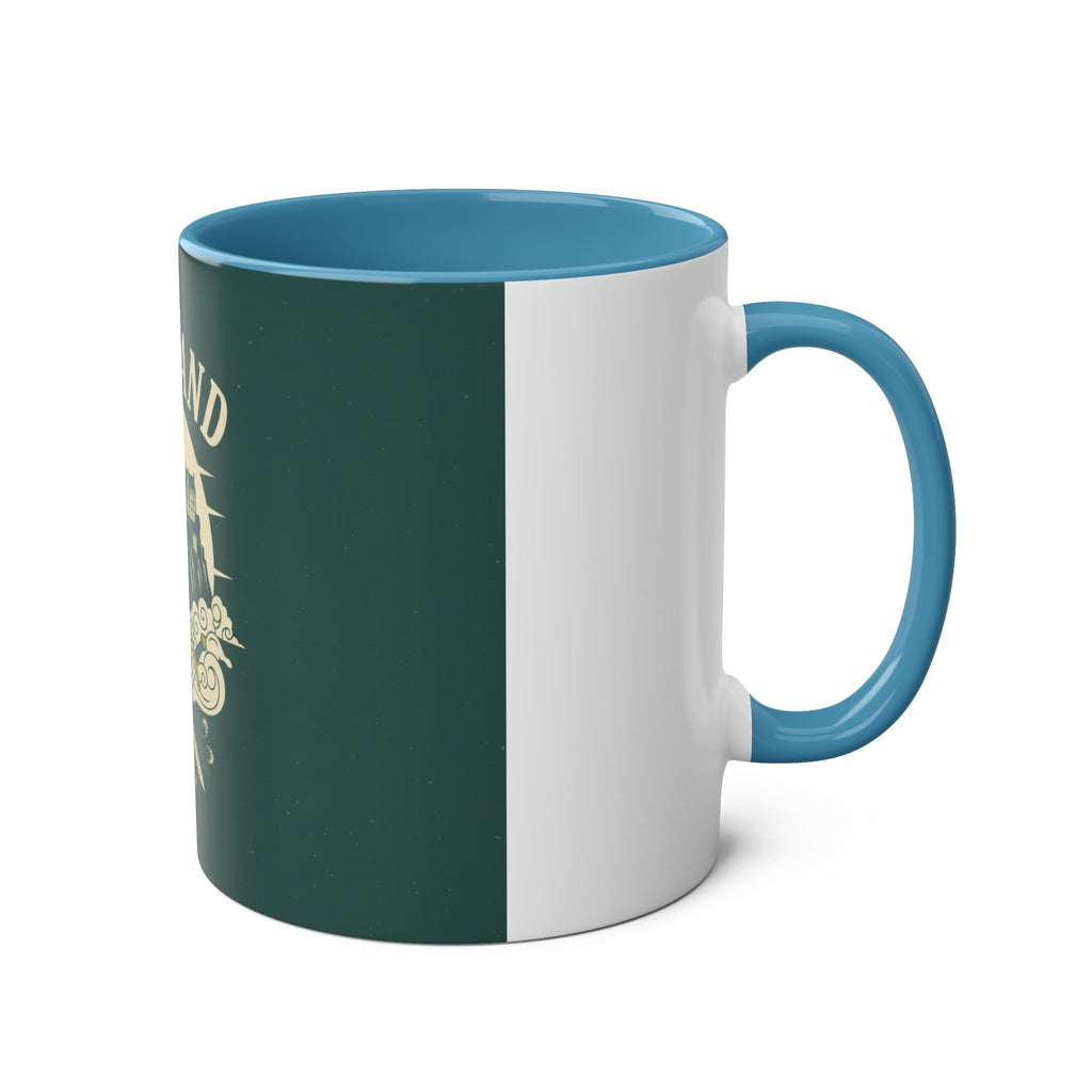 Two-Tone Coffee Mugs, 11oz