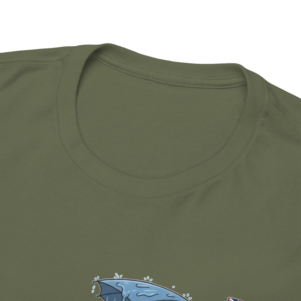 Retro Mountain Camper Graphic T-Shirt — Vintage Van Life Adventure Tee