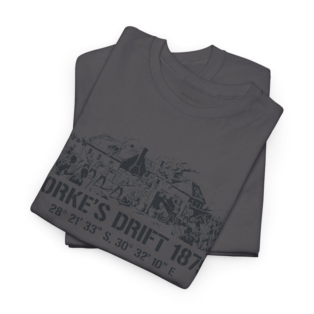 Rorke's Drift 1879 Tee | Historical Battle Illustration