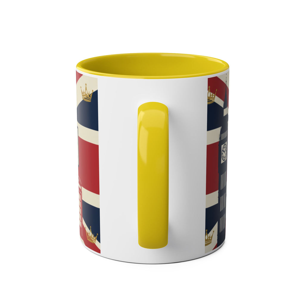 Two-Tone Coffee Mugs, 11oz