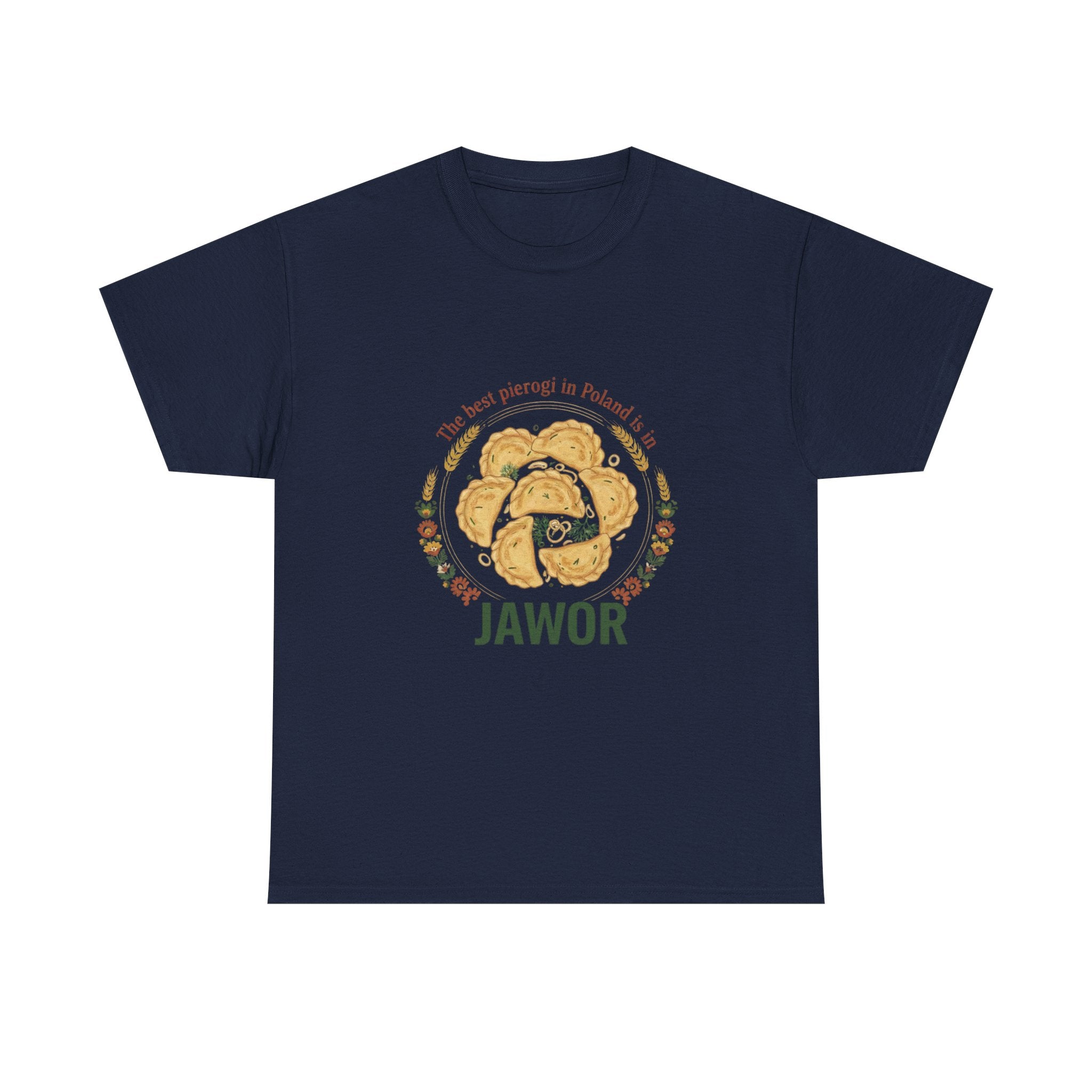 Pierogi Festival T-Shirt — 'Jawor' Polish Pierogi Design