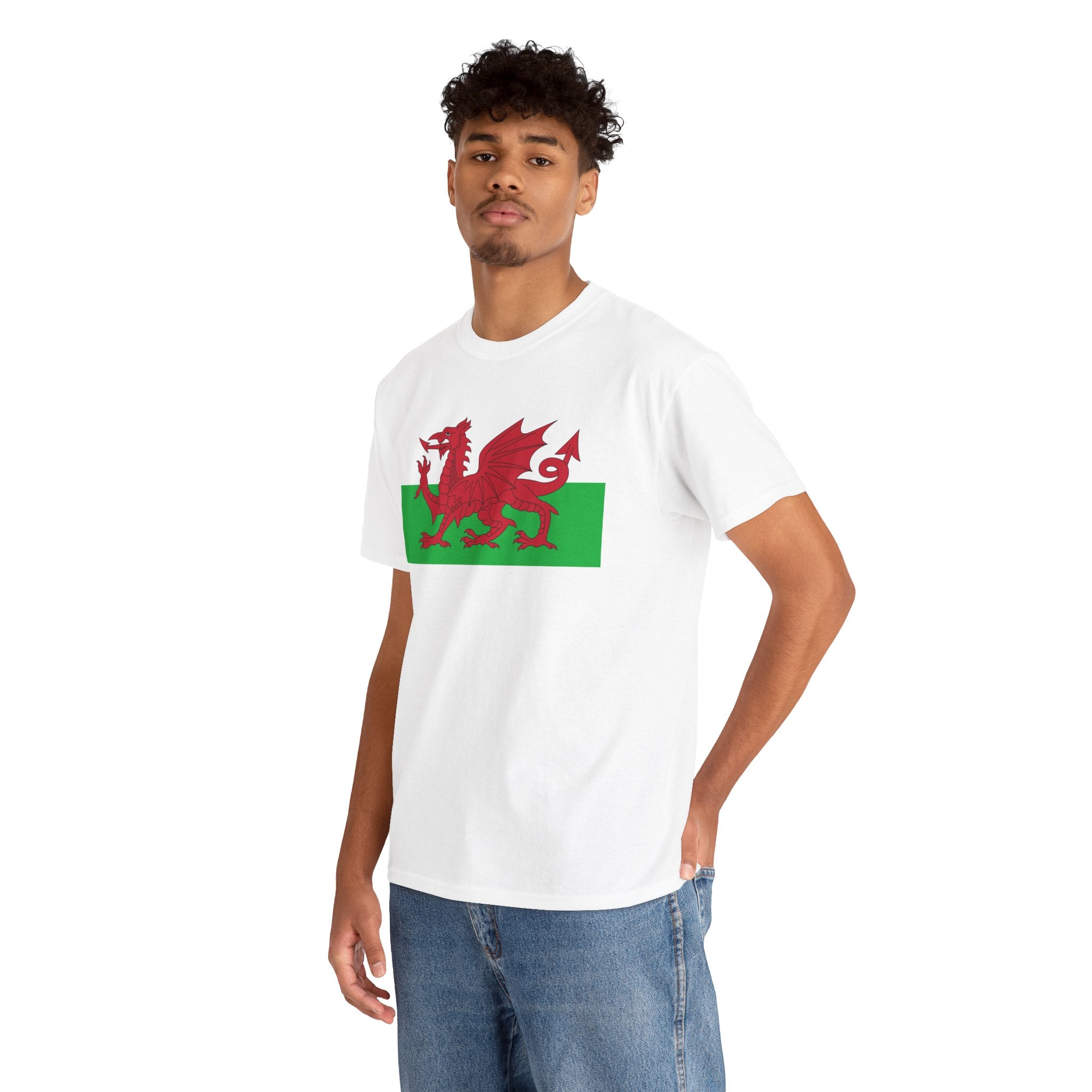 Welsh Dragon T‑Shirt — Cymru Red Dragon Flag Tee